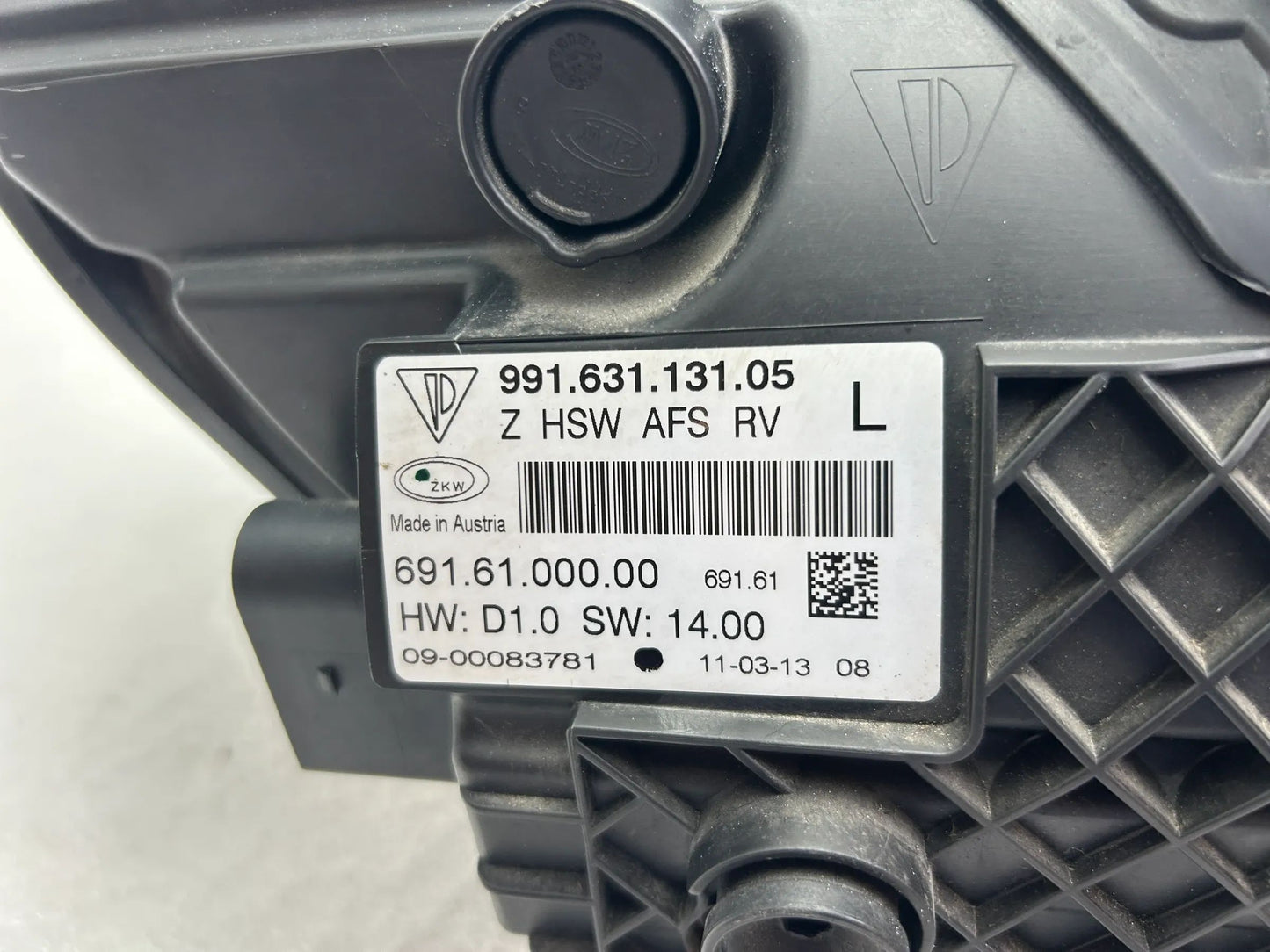 Porsche 911 991 Xenon Kurvenlicht Scheinwerfer links 99163113105
