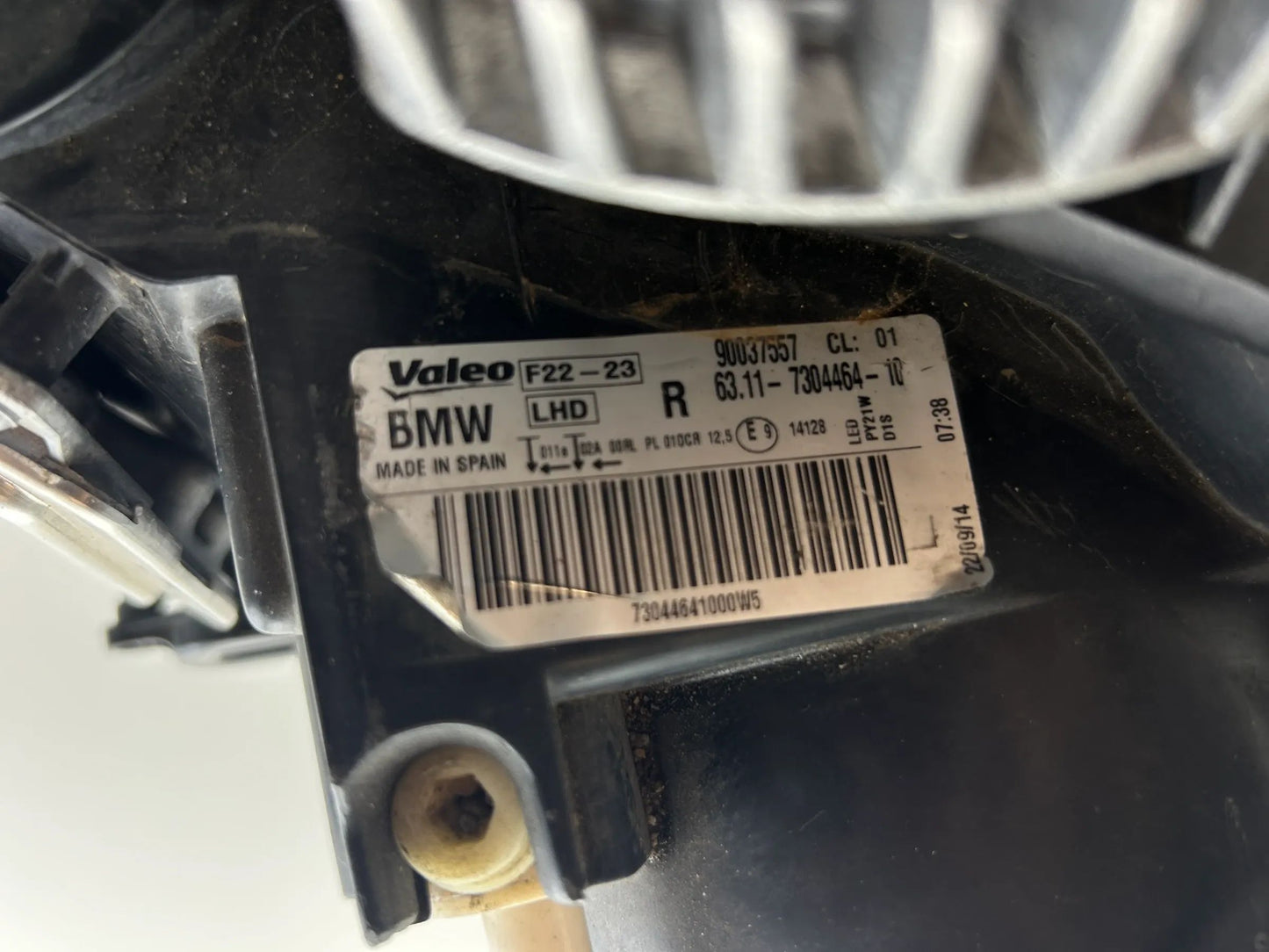 BMW F22 F23 F87 Xenon Scheinwerfer links rechts schwarz 7304464