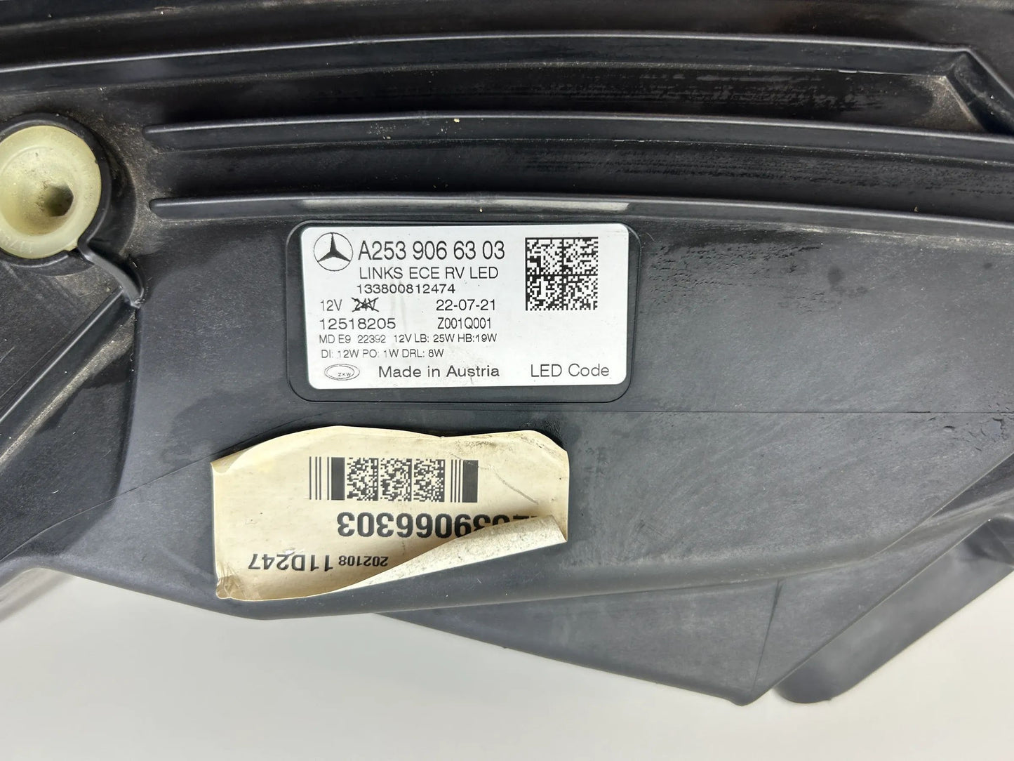 Original Mercedes GLC W253 LED Scheinwerfer links A2539066303