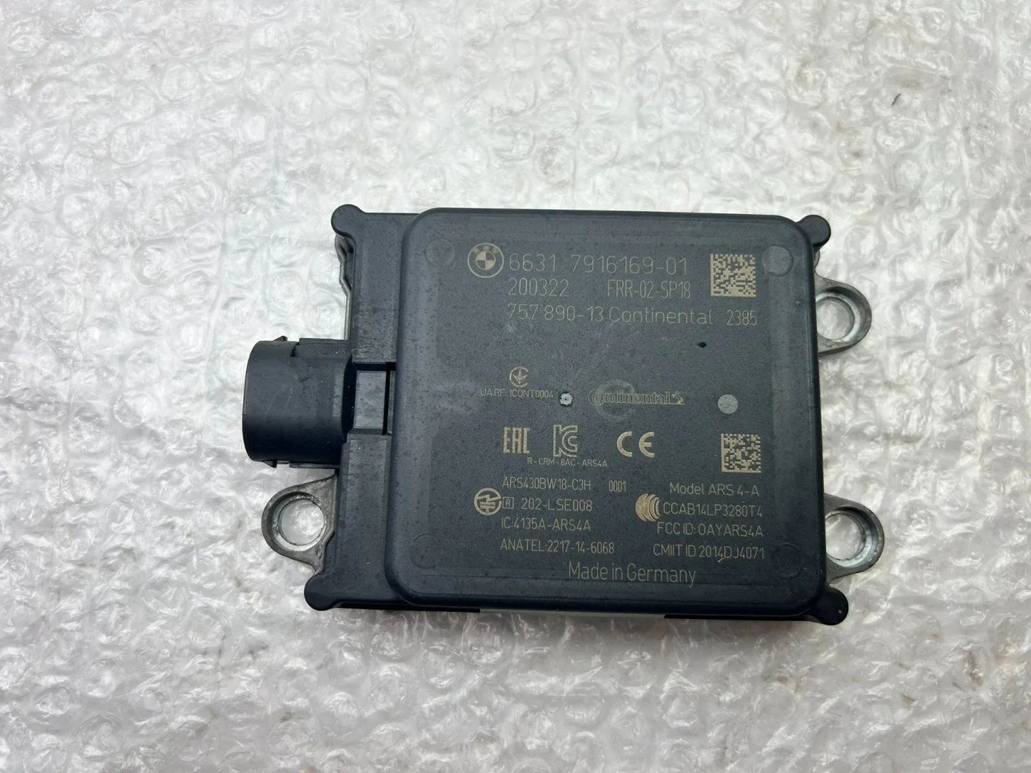Original BMW Frontradarsensor ACC Sensor 7916169 / 757890
