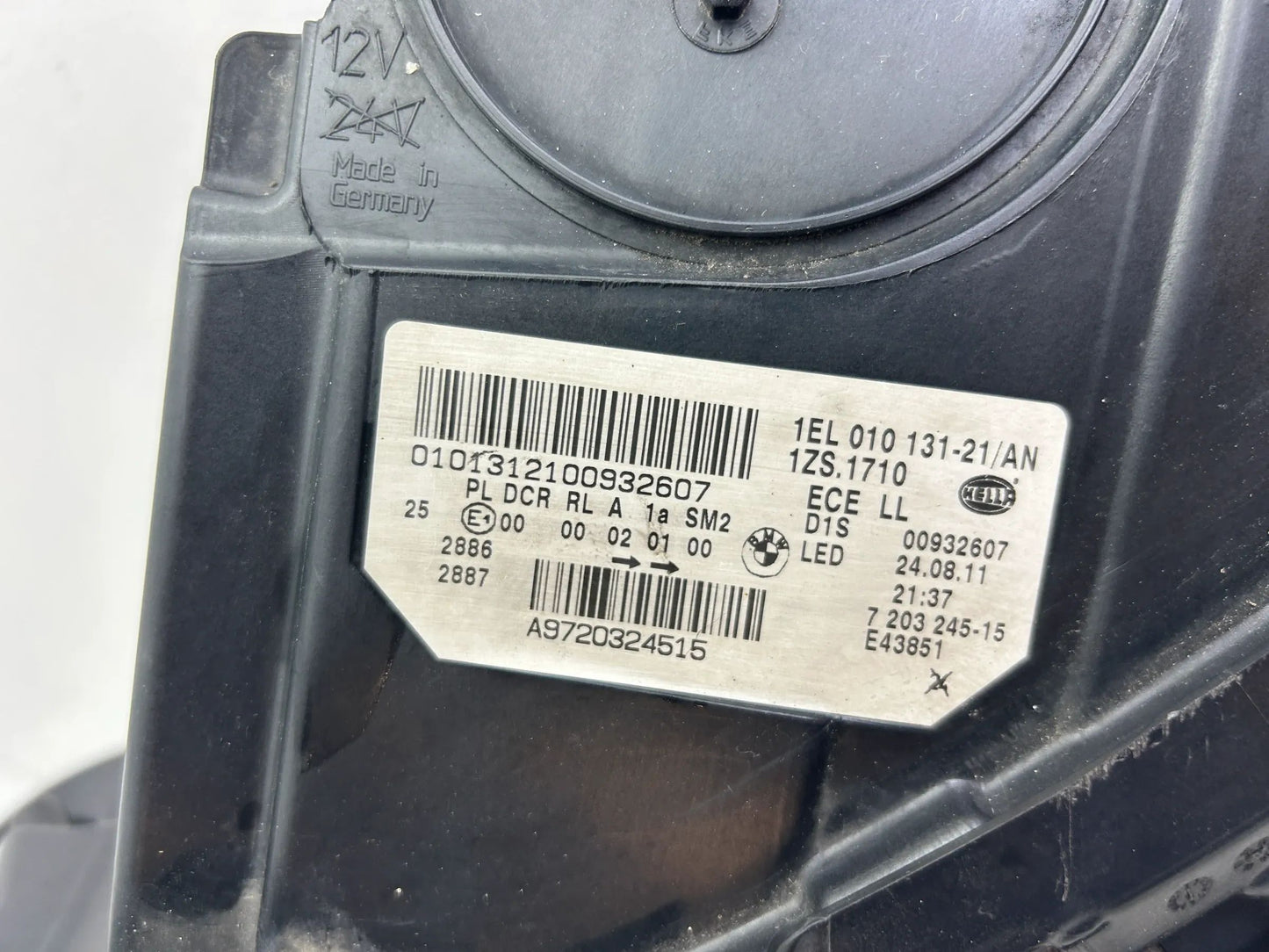 BMW 5er F10 F11 Xenon Scheinwerfer links 7271911 7203245