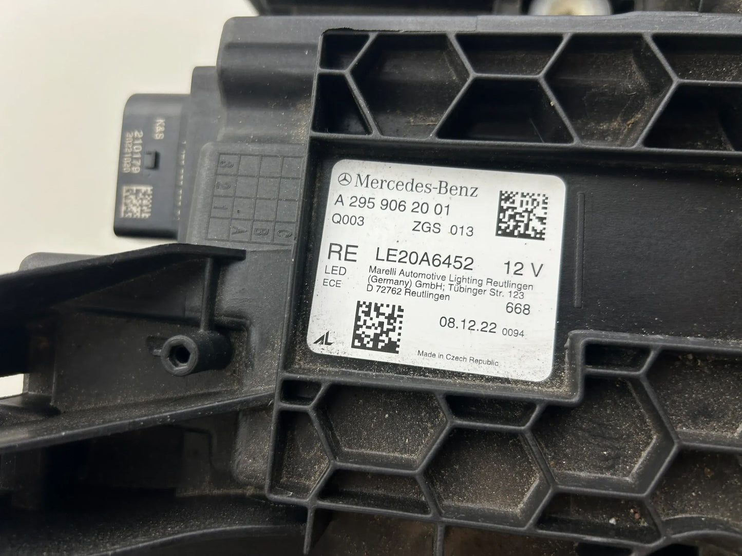 Original Mercedes EQE V295 LED Scheinwerfer rechts A2959067001
