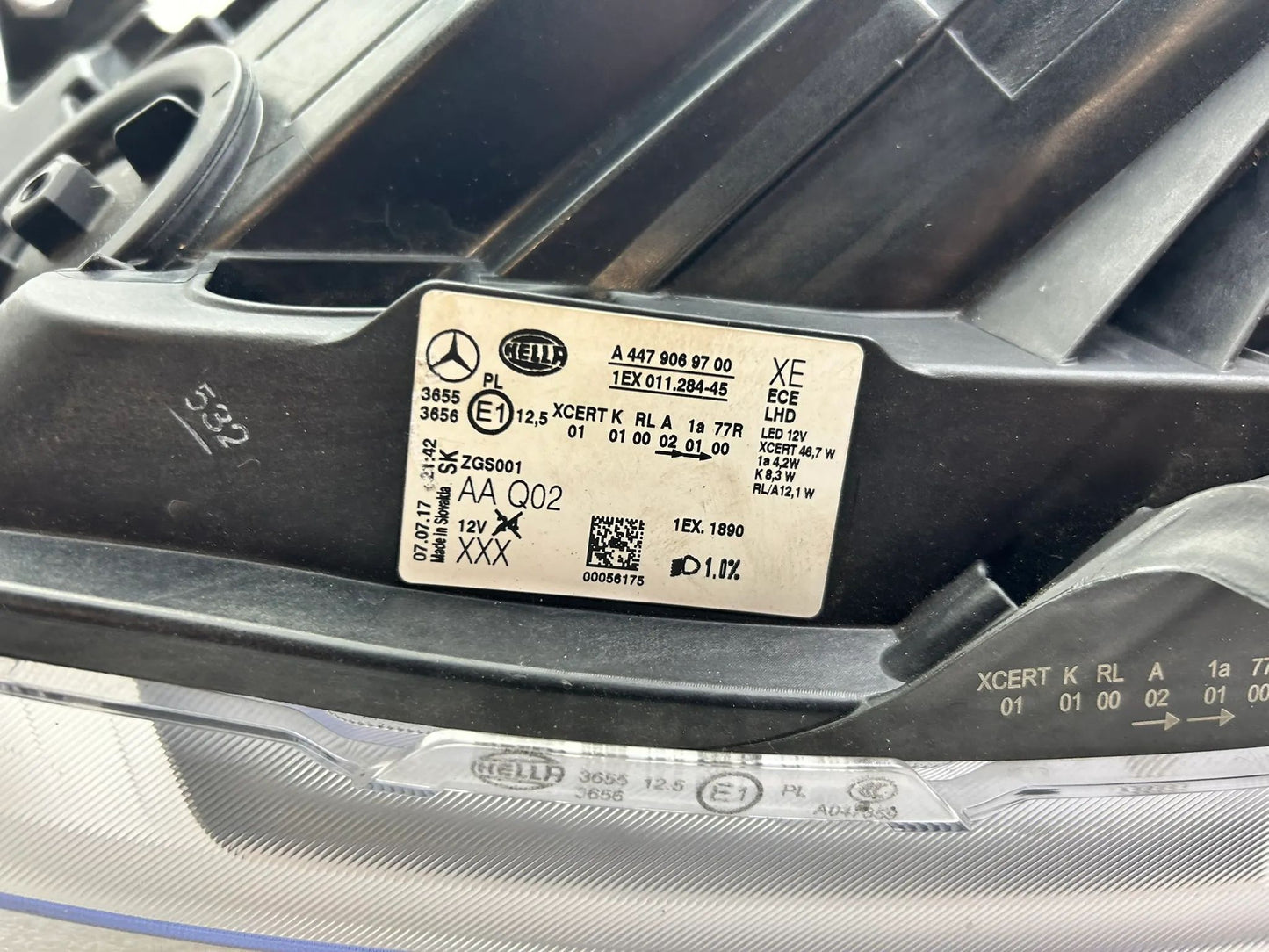 Original Mercedes Vito W447 LED Scheinwerfer links A4479069700