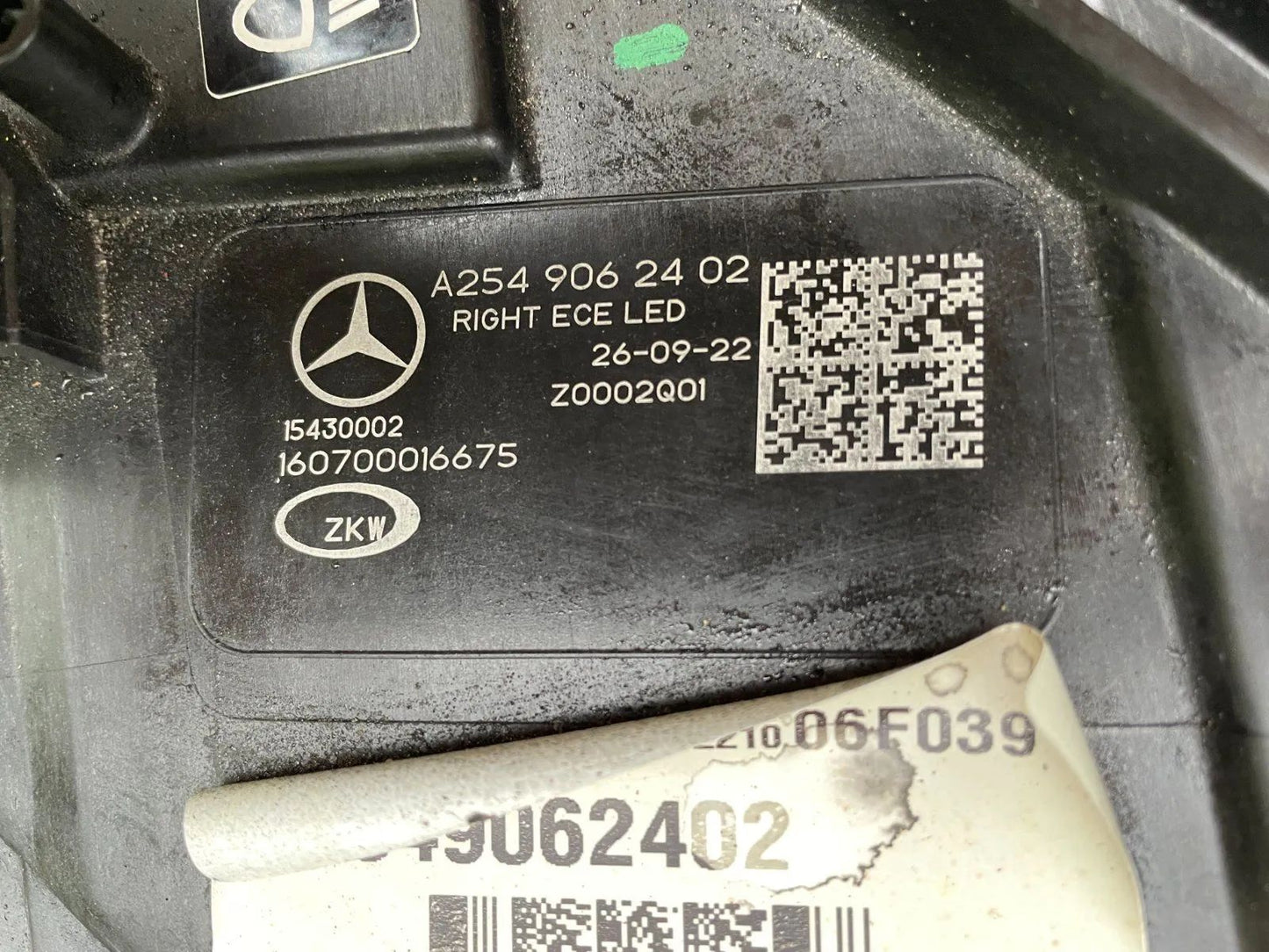 Original Mercedes GLC W253 LED Scheinwerfer rechts A2549062402