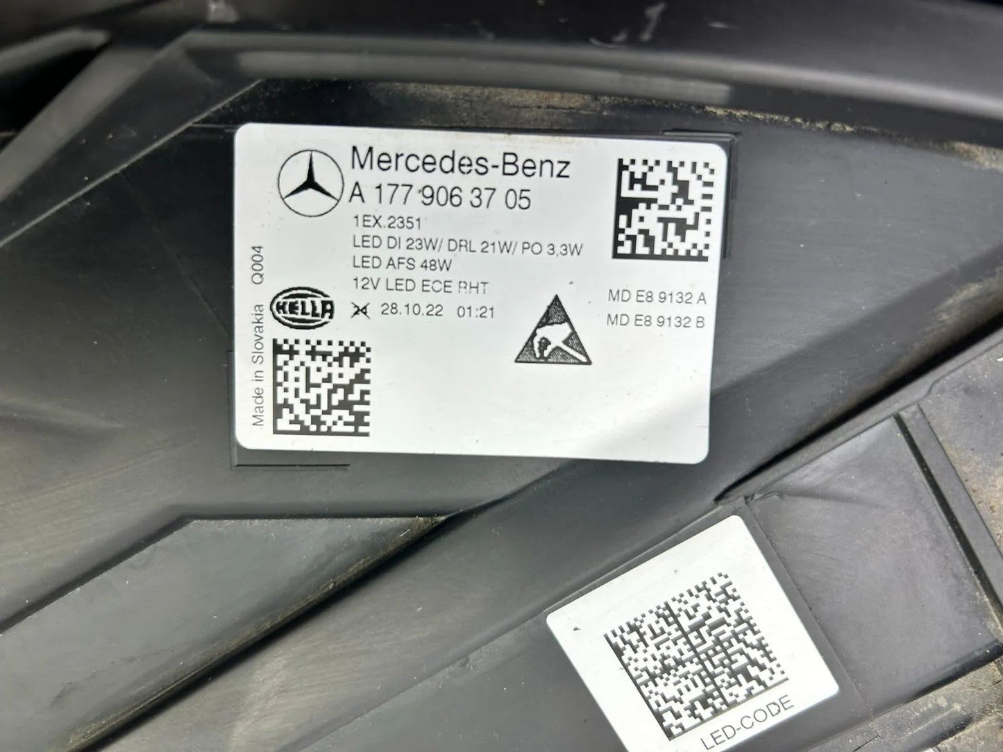 Mercedes W177 A-Klasse LED Scheinwerfer links A1779063705
