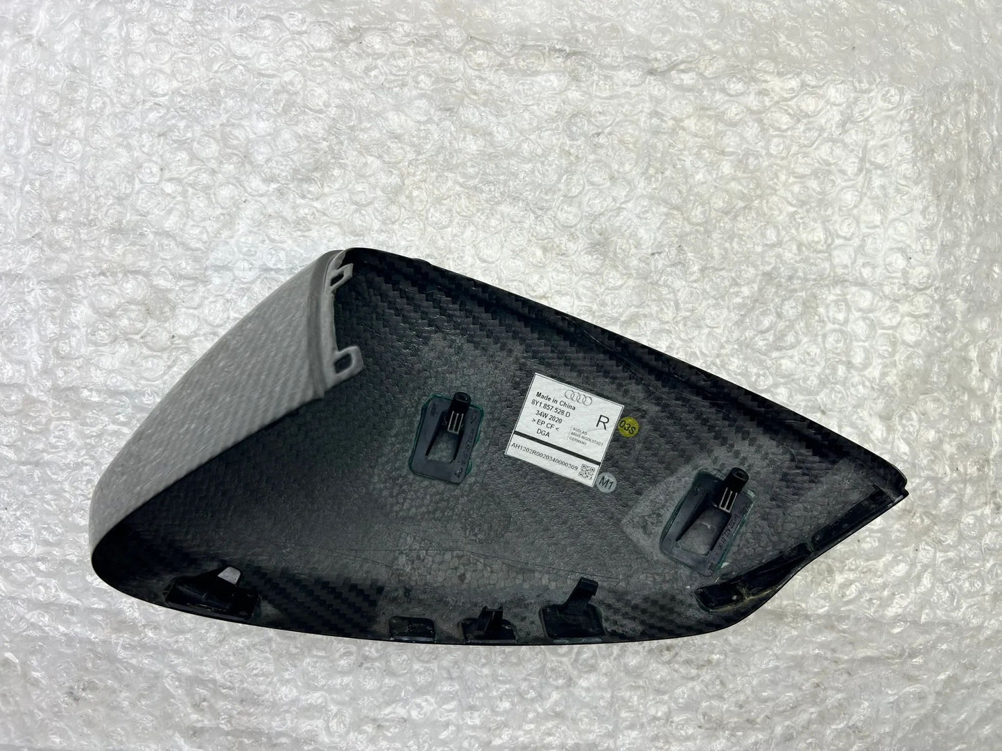 Original Audi A3 S3 RS3 8Y Carbon Spiegelkappen rechts  8Y1857528