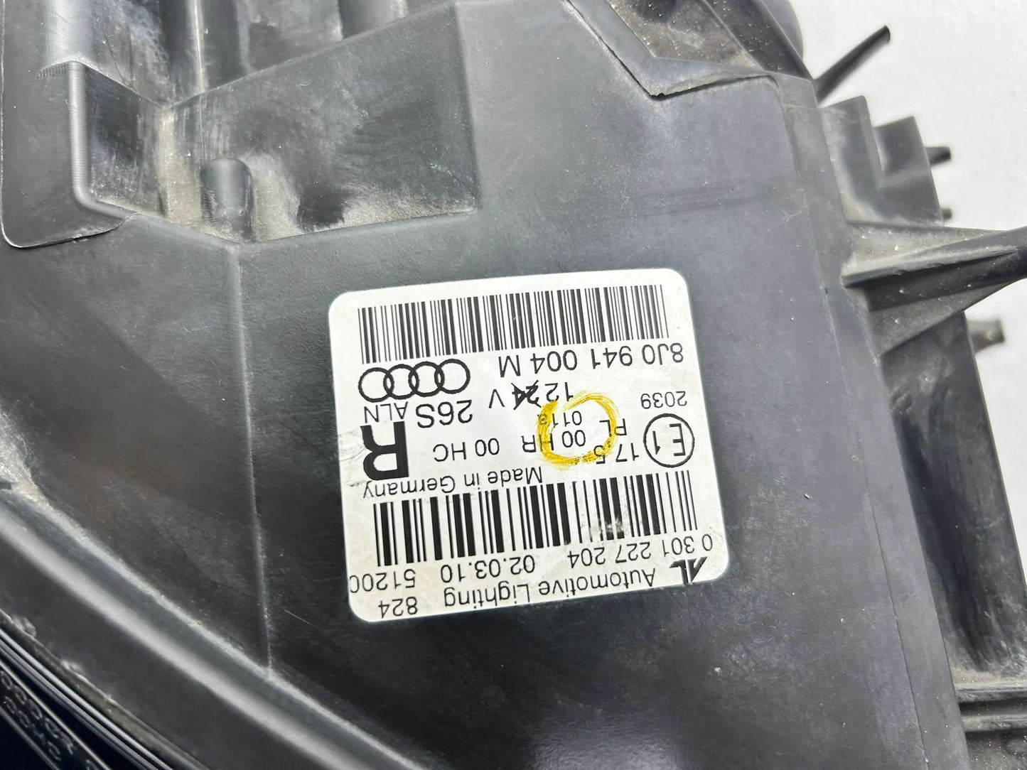 Original Audi TT 8J Scheinwerfer rechts 8J0941004M