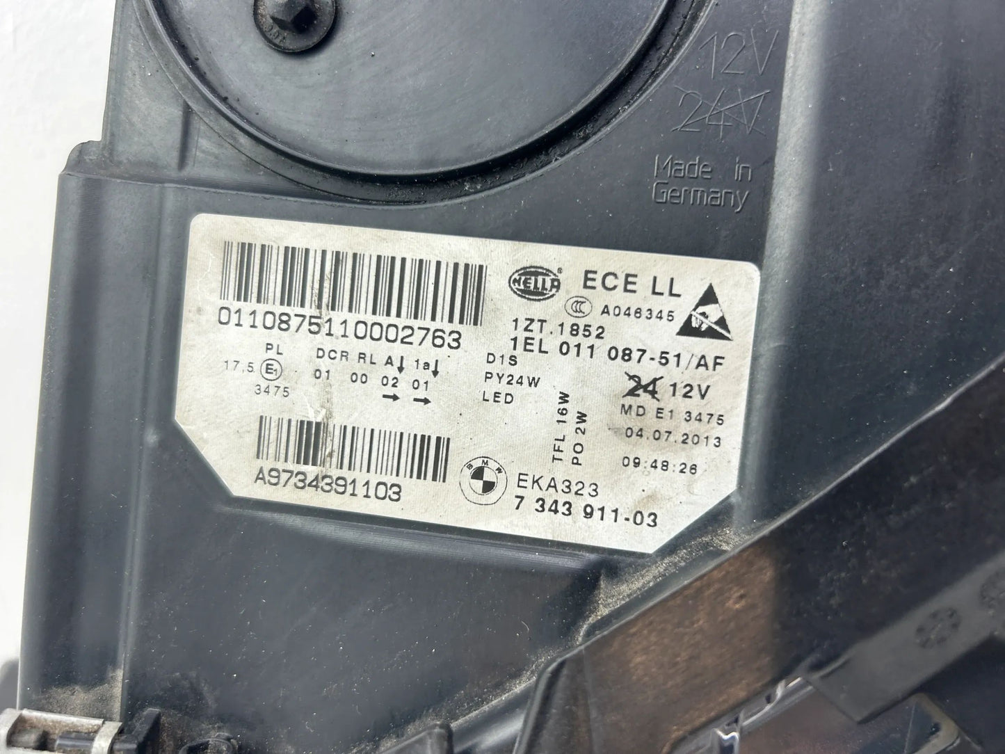 Original BMW 5er F10 F11 Bi-Xenon Scheinwerfer links 7343911