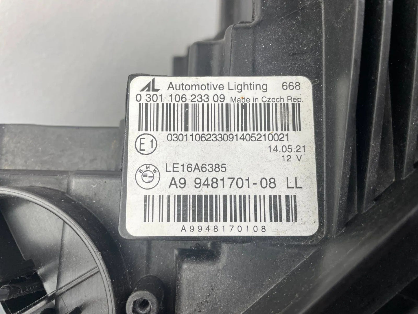 Original BMW 3er G20 G21 LED Scheinwerfer links 9481701