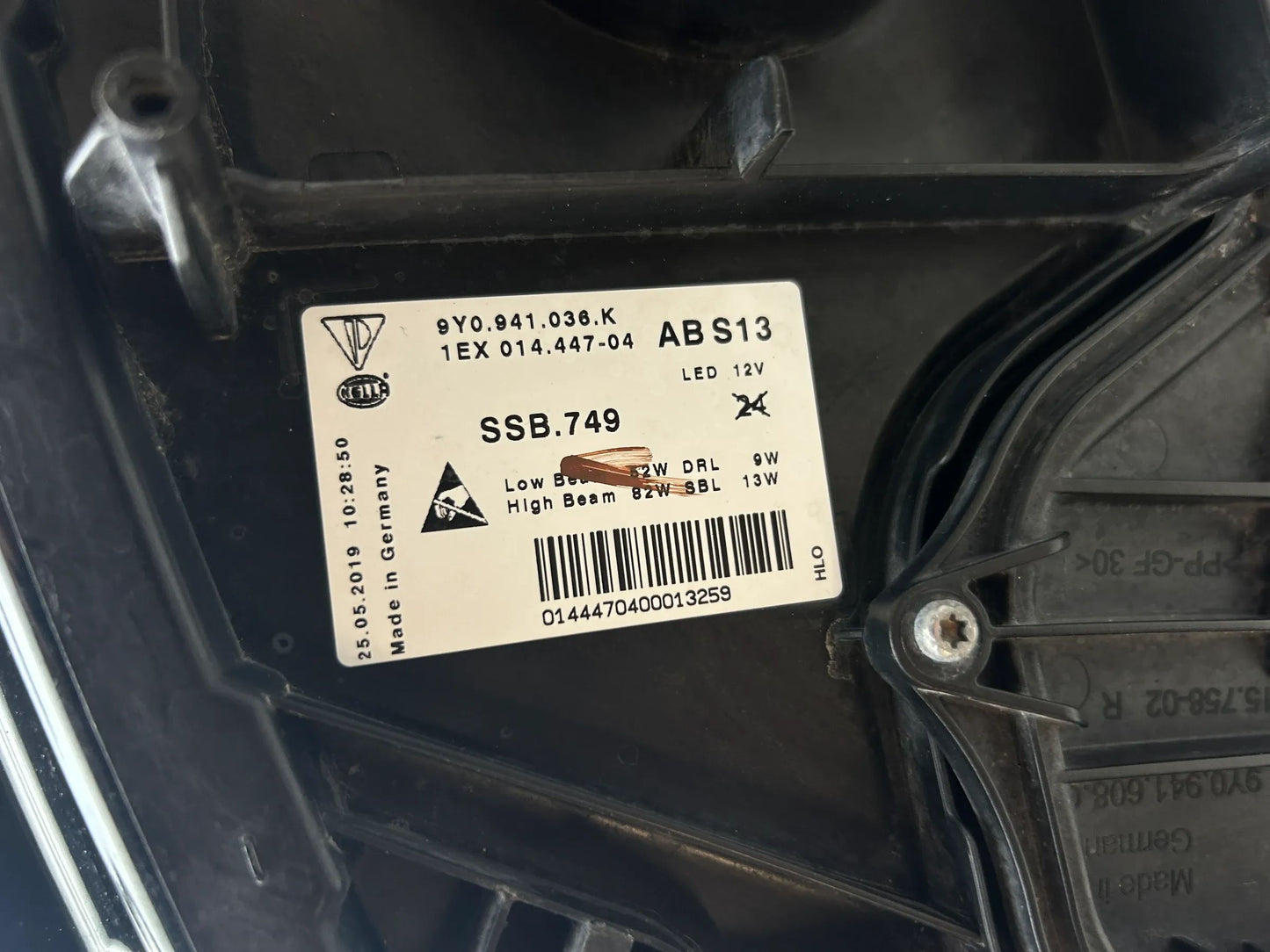 Porsche Cayenne LED Matrix Scheinwerfer rechts 9Y0941036K