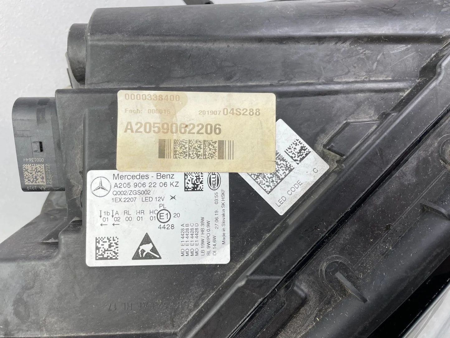 Original Mercedes W205 LED Scheinwerfer rechts A2059062206