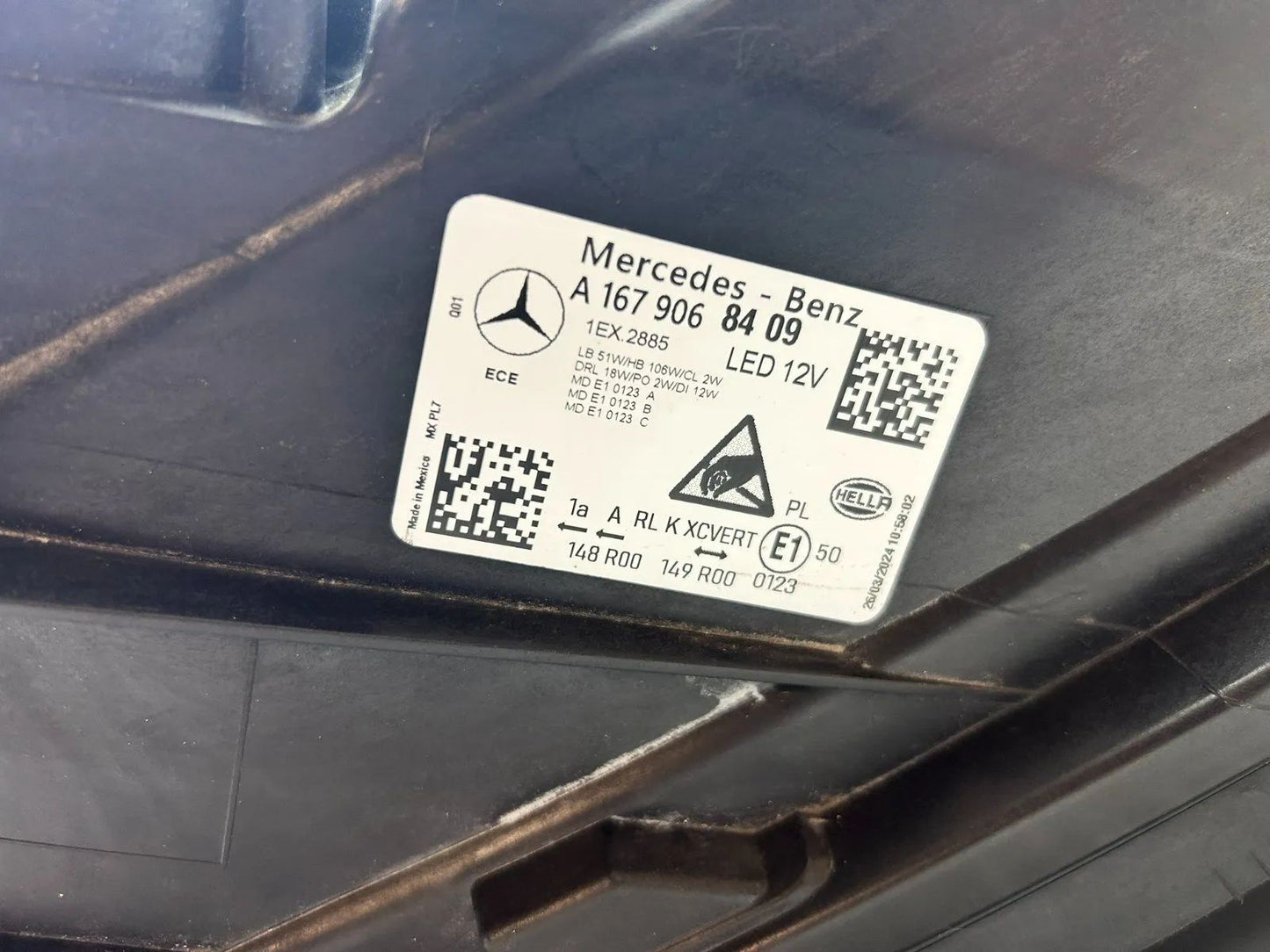 Original Mercedes GLE W167 LED Scheinwerfer rechts A1679068409