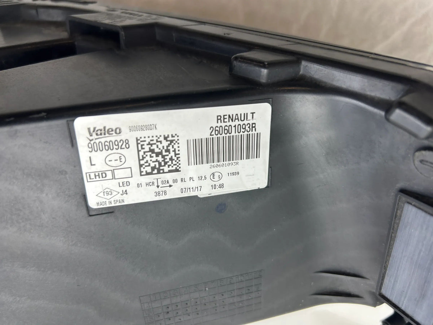 Original Renault Megane IV LED Scheinwerfer links 260601093R