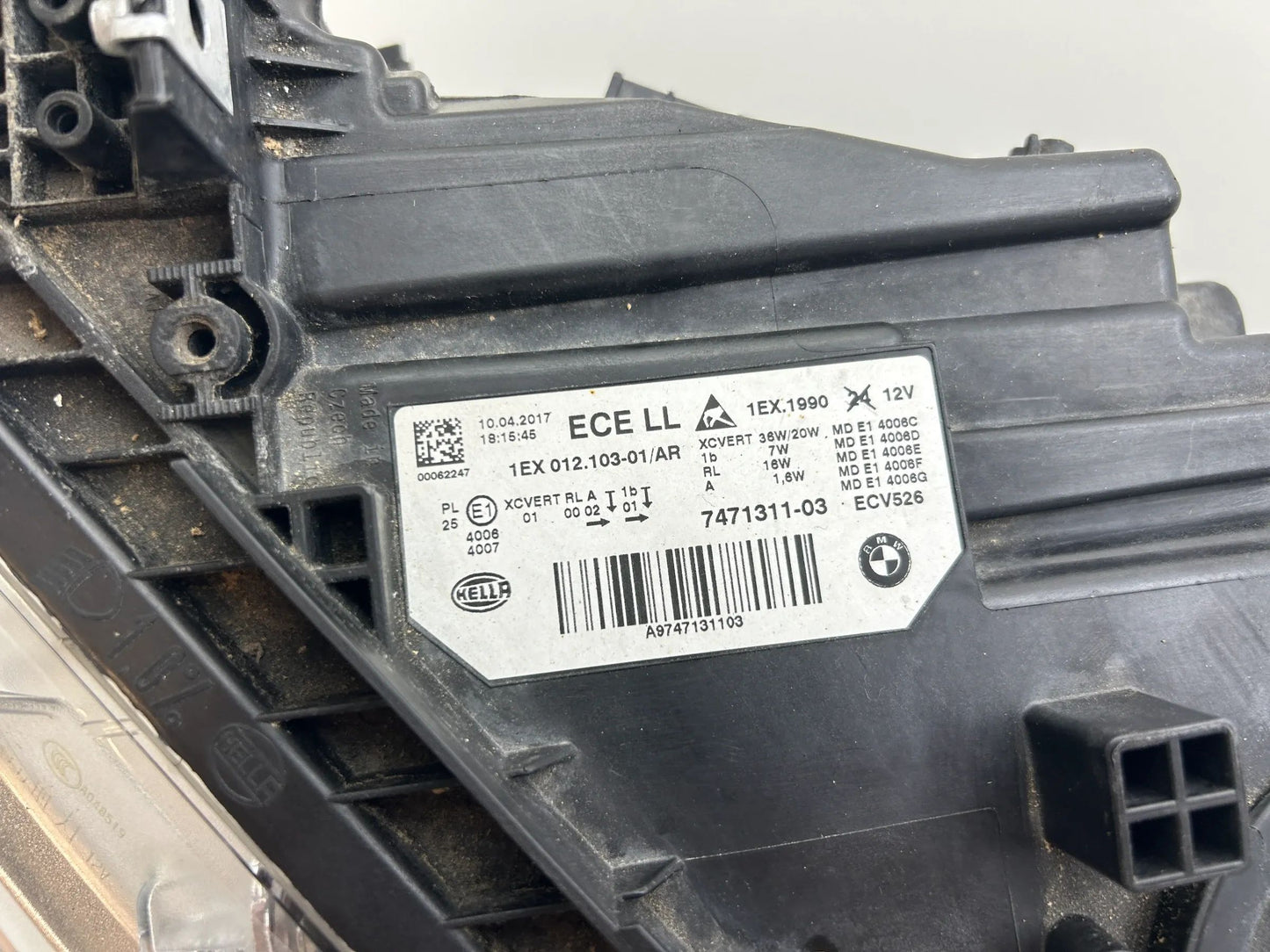 BMW 3er F30 F31 Adaptive LED Scheinwerfer links 7471311