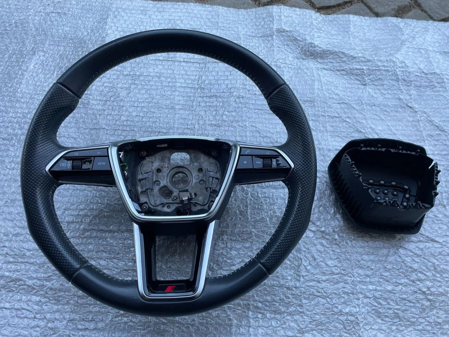 Audi A6 S6 S7 A8 S8 4K S-Line Leder Lenkrad 4K0419091F