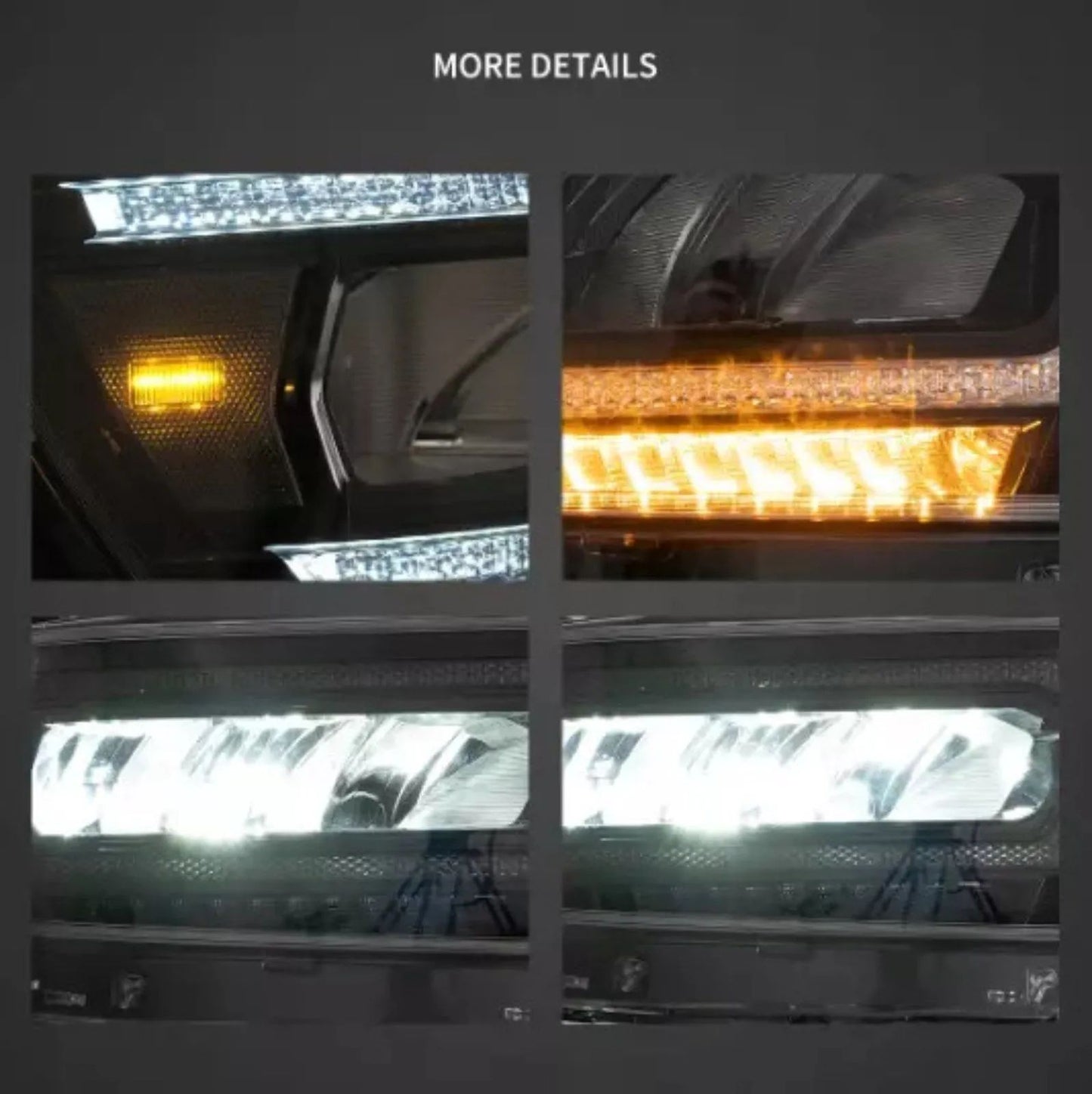 Set Scheinwerfer links rechts LED DODGE RAM 1500 2019-2021 VLAND