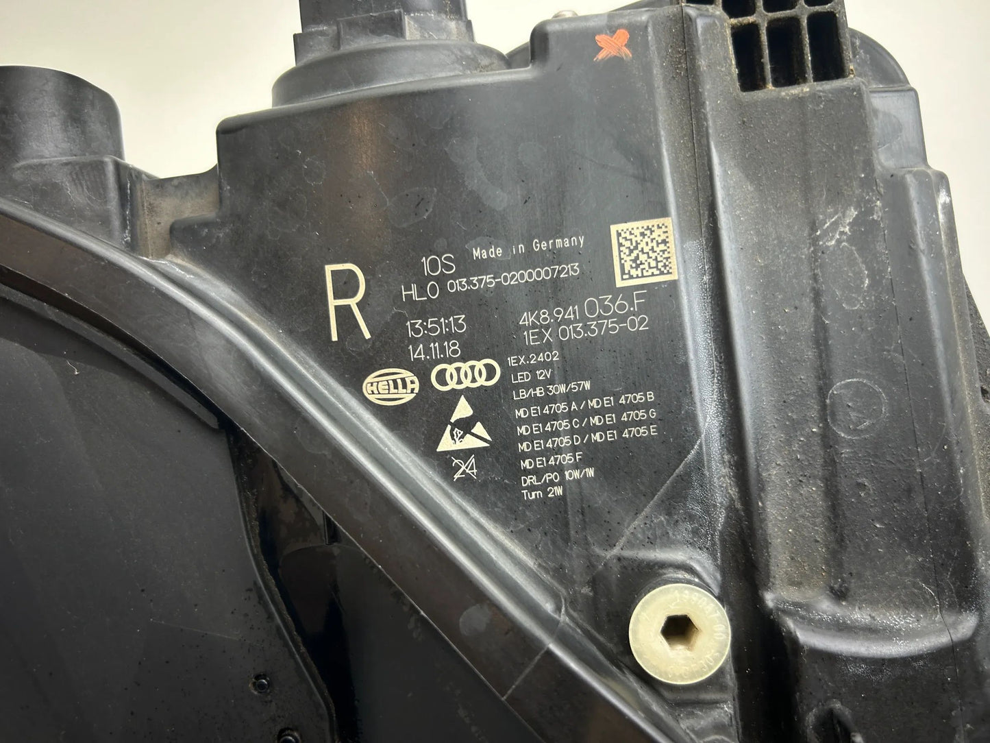 Audi A7 S7 RS7 4K8 LED Matrix Scheinwerfer rechts 4K8941036F