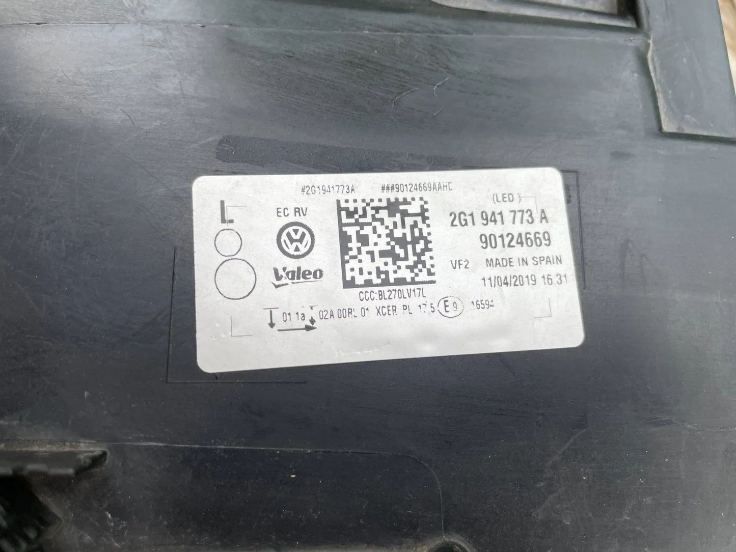 Original VW Polo 2G GTI LED Scheinwerfer links 2G1941773A