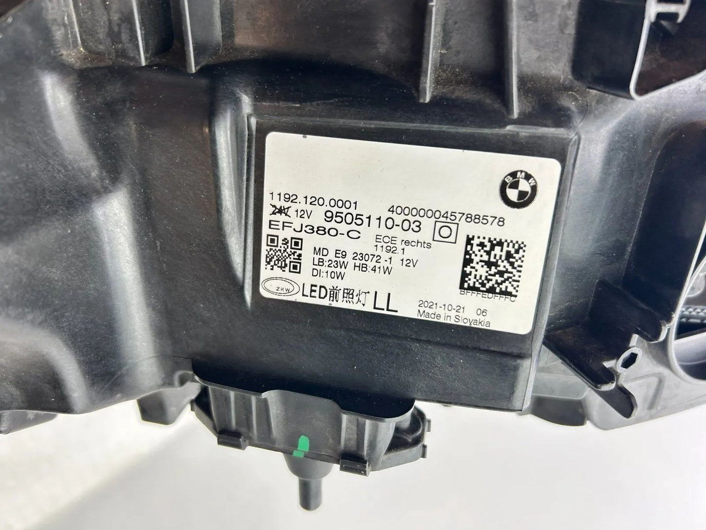 Original BMW 4er G22 G23 G26 LED Scheinwerfer rechts 9505110