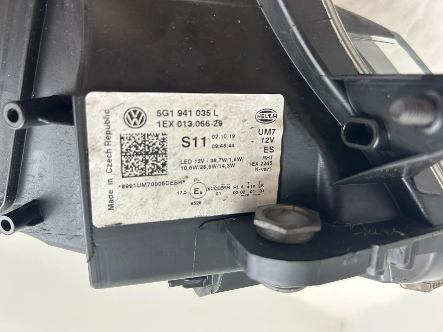 Original VW Golf VII 7 LED Scheinwerfer links 5G1941035L