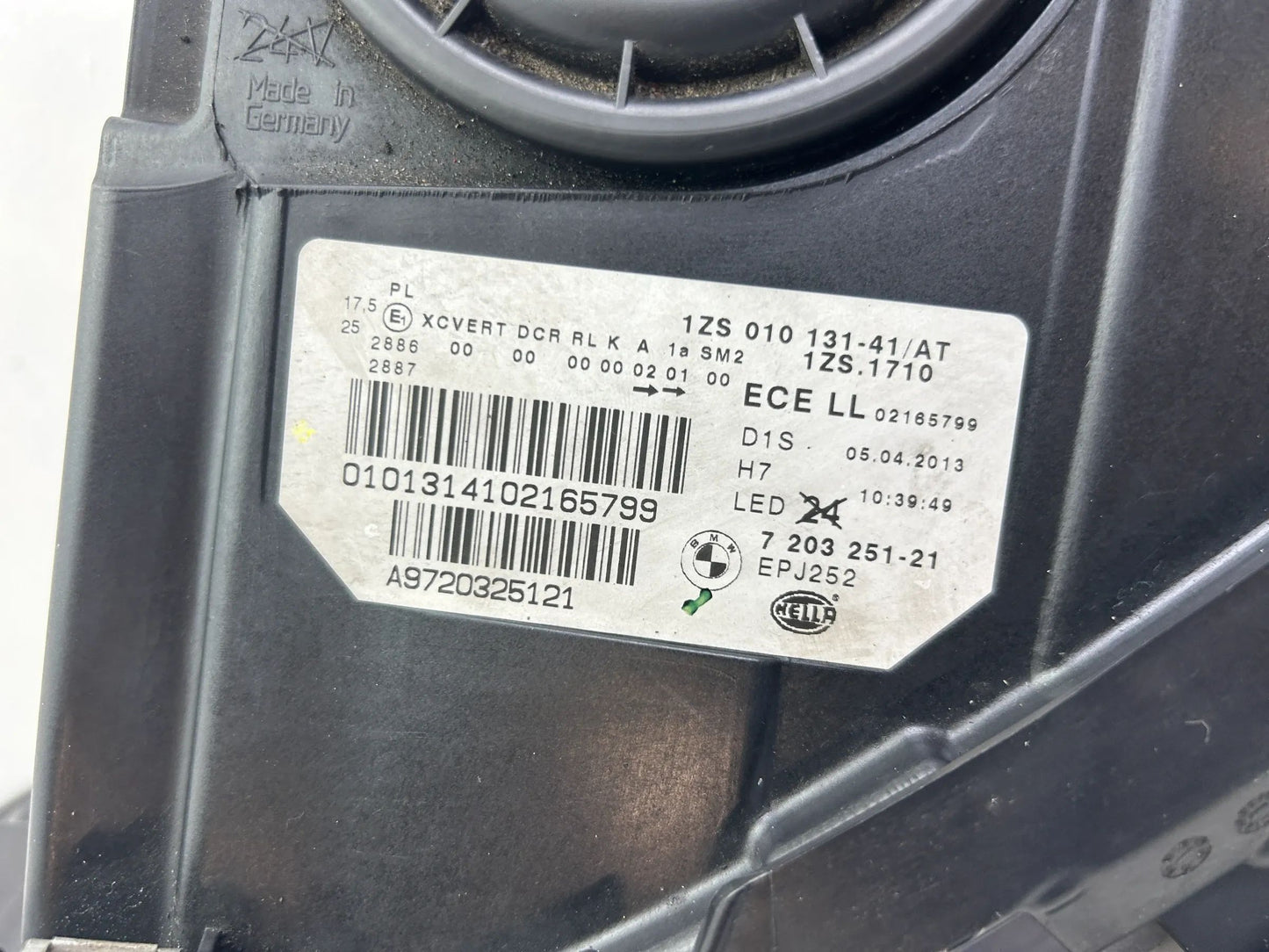 BMW 5er F10 F11 Xenon Scheinwerfer links Steuergeräte 7203251