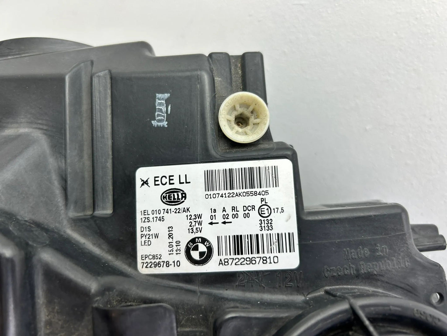 Original BMW 1er F20 F21 Xenon Scheinwerfer rechts 7229678