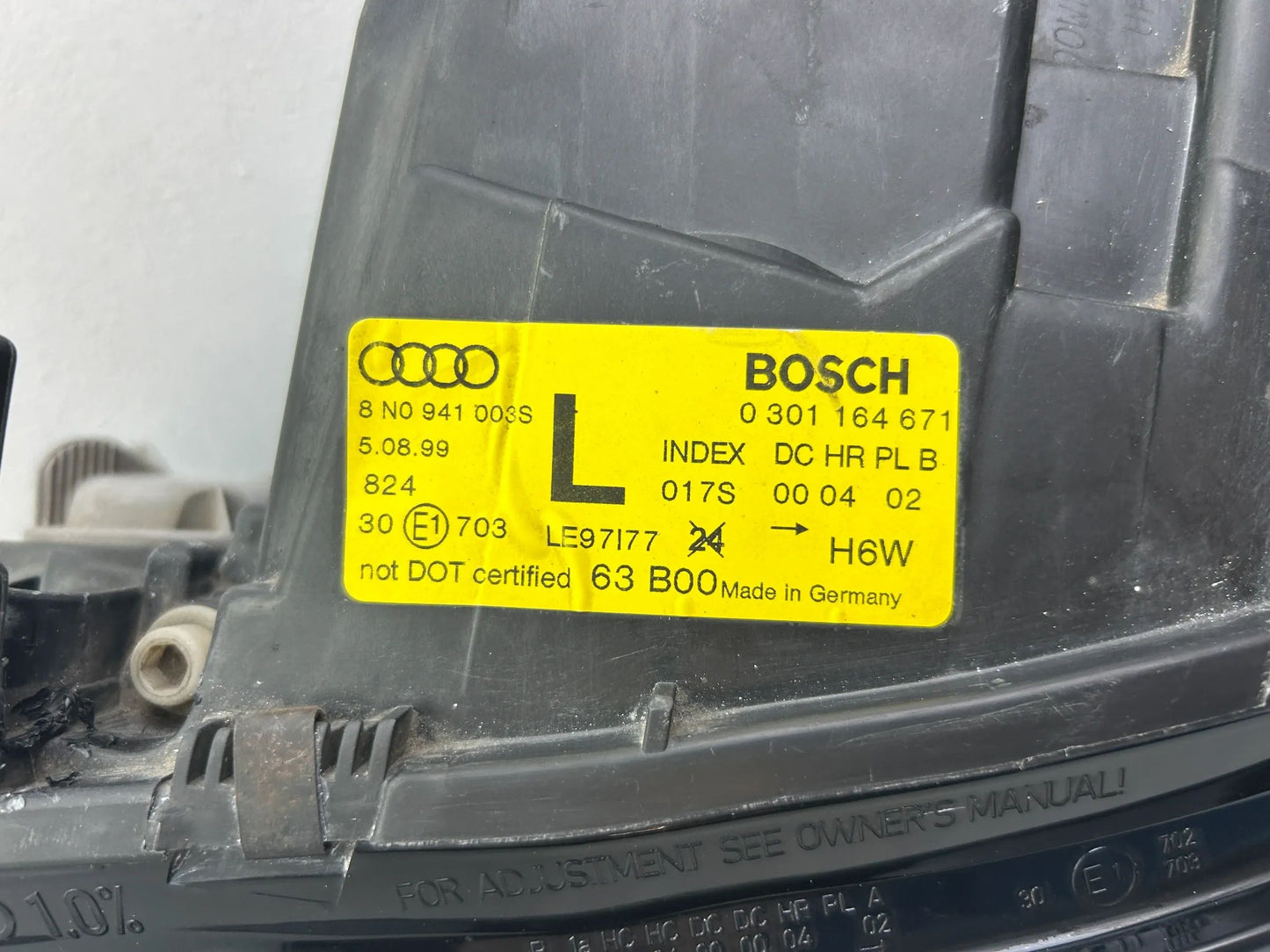 Audi TT 8N Xenon Scheinwerfer rechts links 8N0941004S 8N0941003S