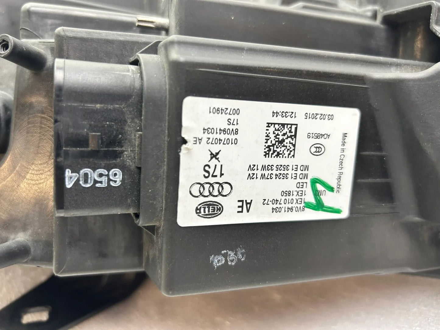 Original Audi A3 8V LED Scheinwerfer rechts 8V0941034