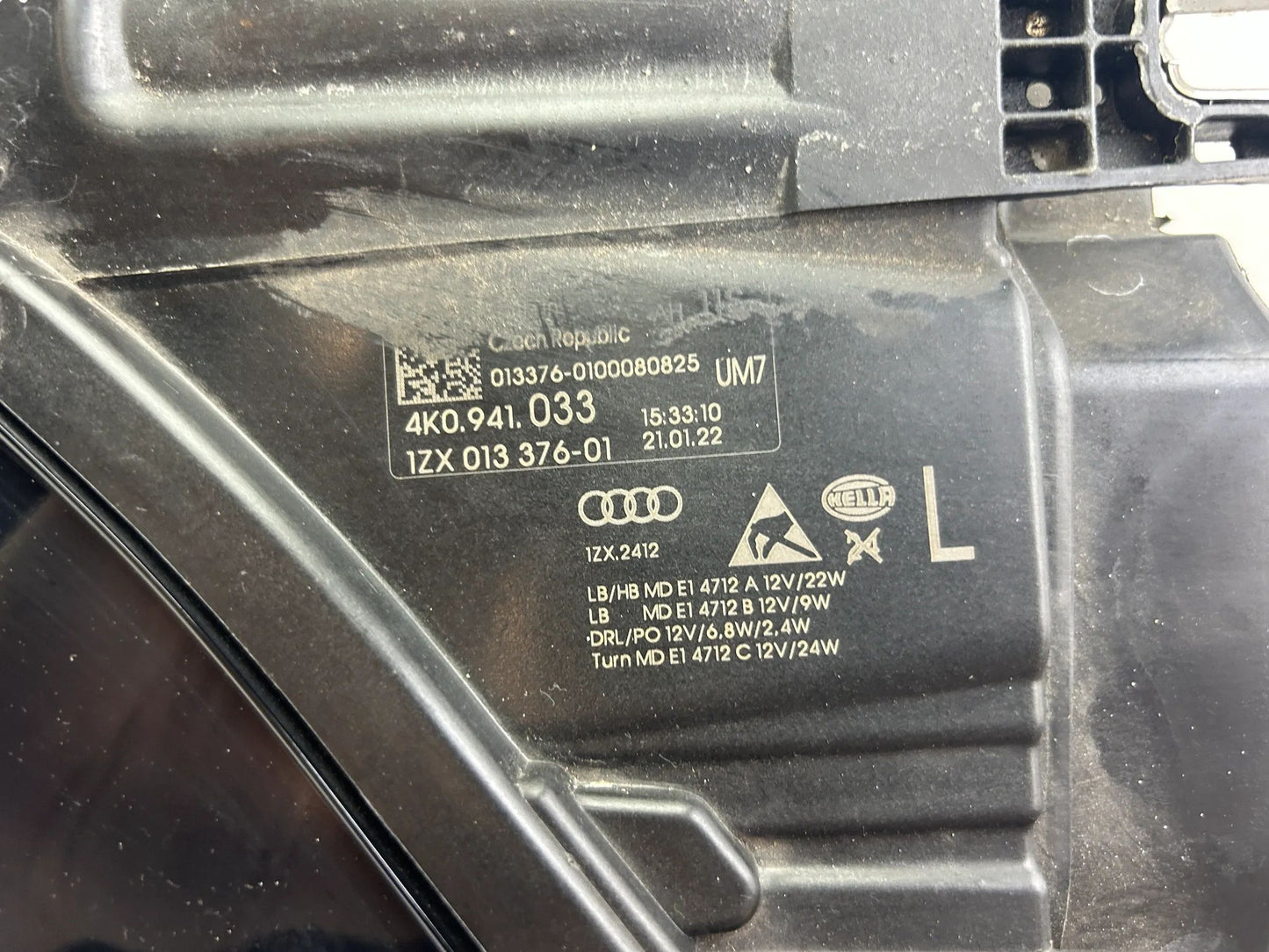Original Audi A6 C8 LED Scheinwerfer links 4K0941033