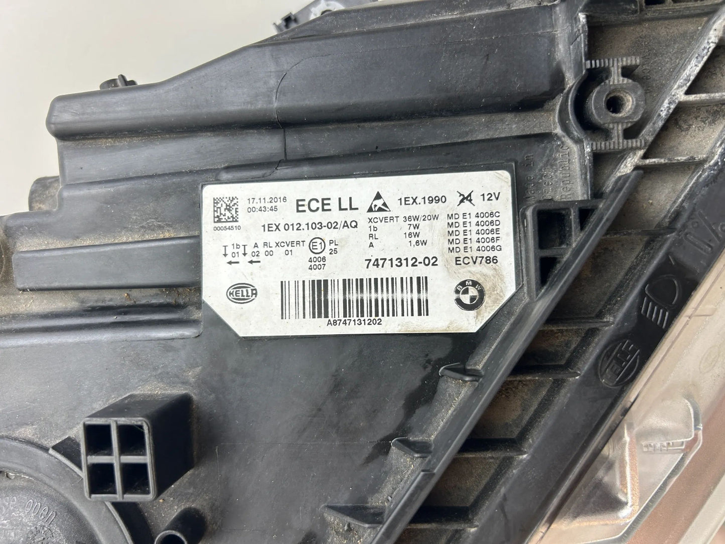 BMW 3er F30 F31 Adaptive LED Scheinwerfer rechts 7471312