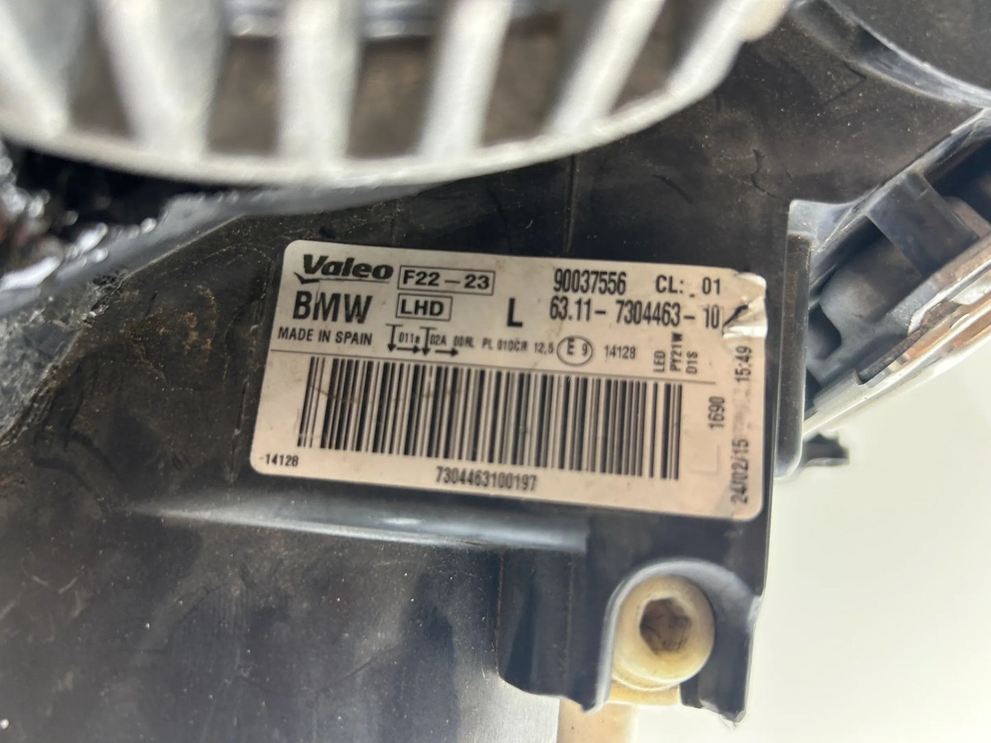 BMW F22 F23 F87 Xenon Scheinwerfer links rechts schwarz 7304464