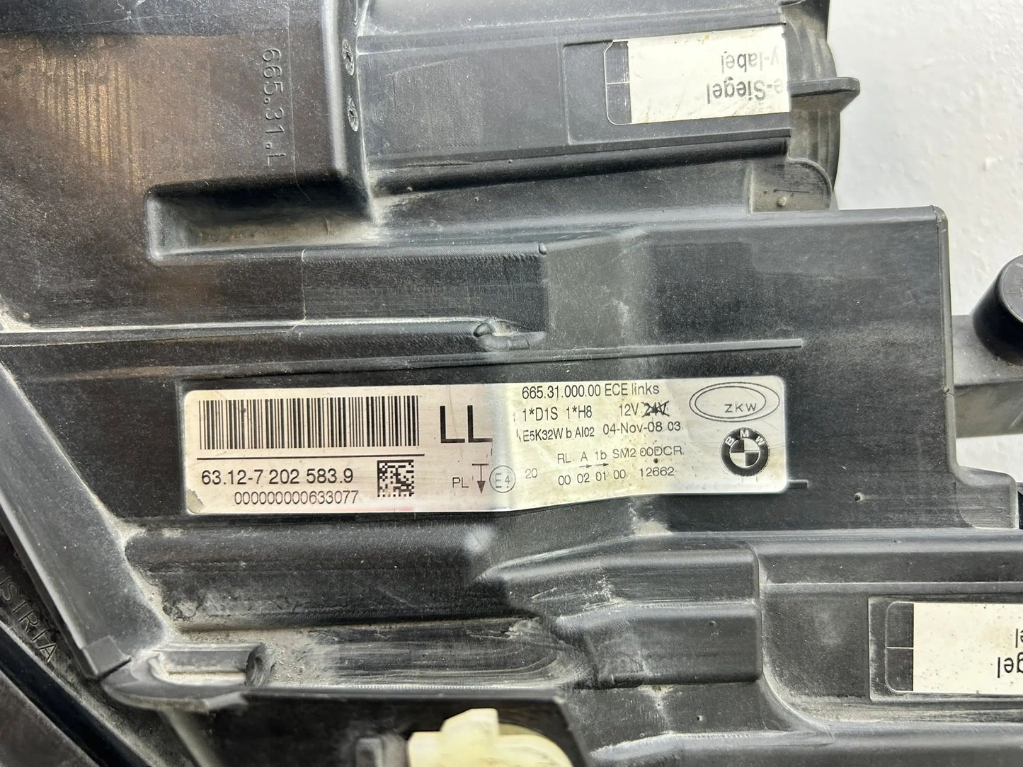 BMW E90 E91 Xenon Scheinwerfer rechts links 7202584 7202583