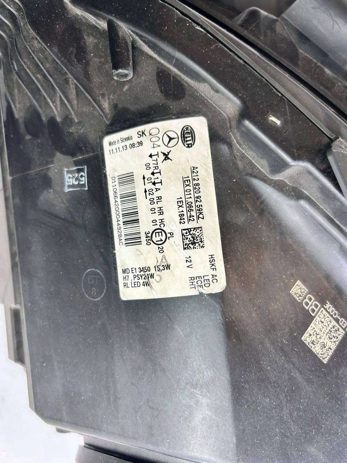 Original Mercedes W212 LED Scheinwerfer rechts A2128209259