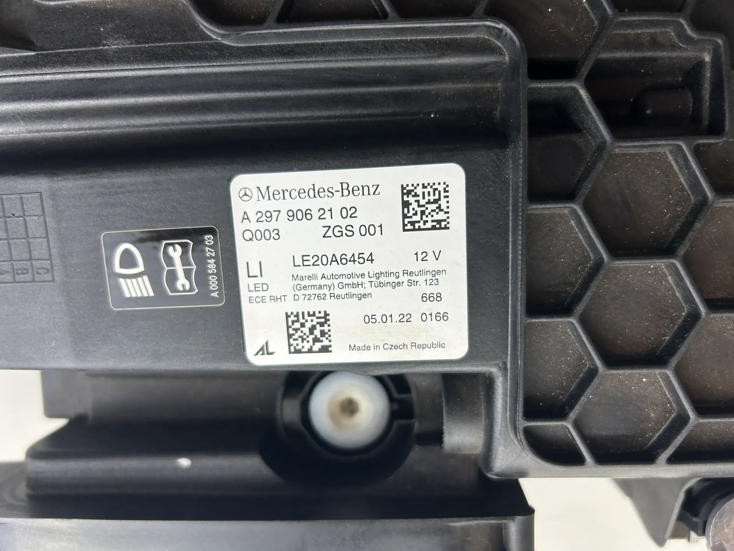 Original Mercedes EQS V297 LED Scheinwerfer links A2979062102