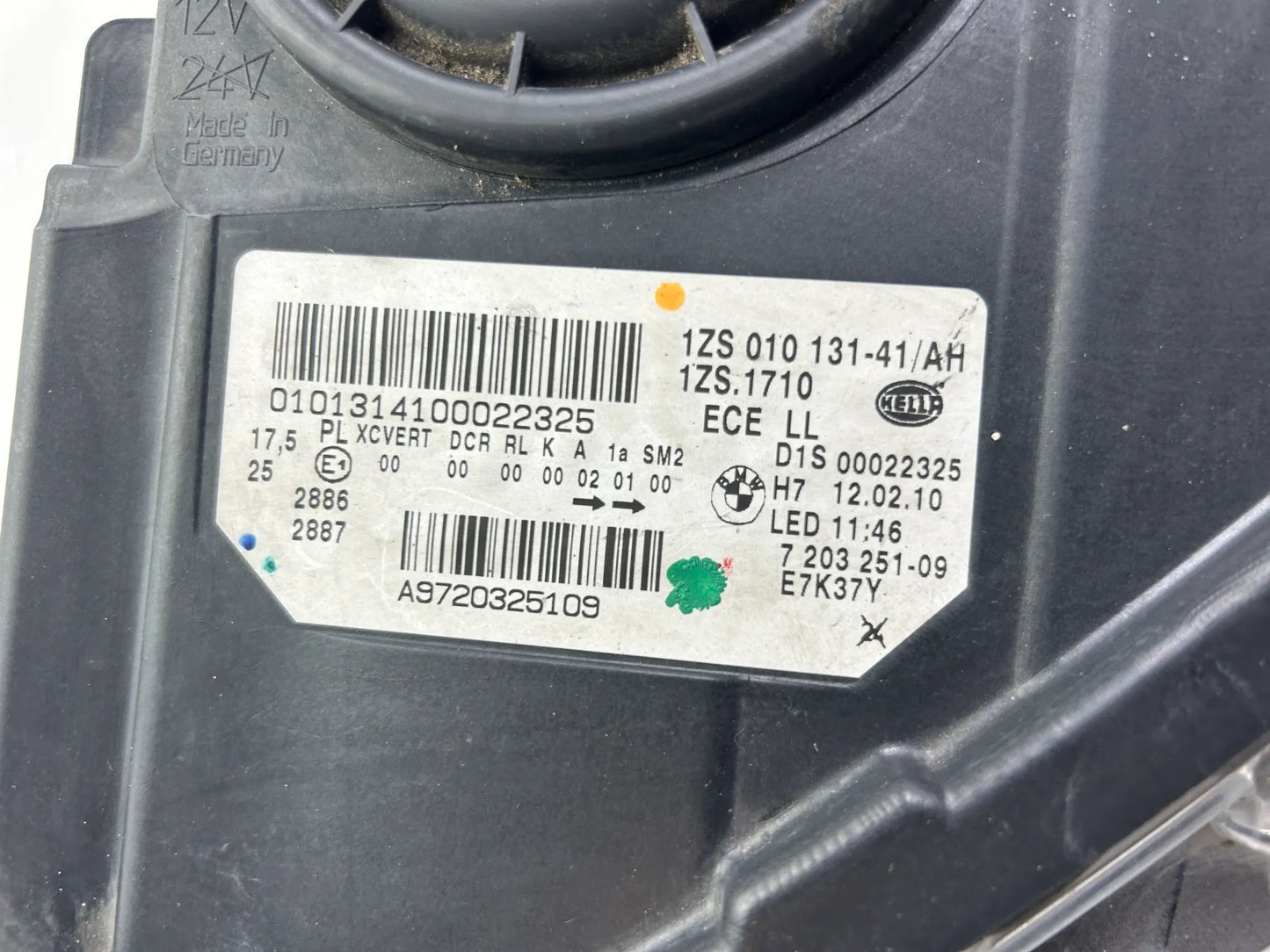 BMW 5er F10 F11 Xenon Kurvenlicht Scheinwerfer links 7203251