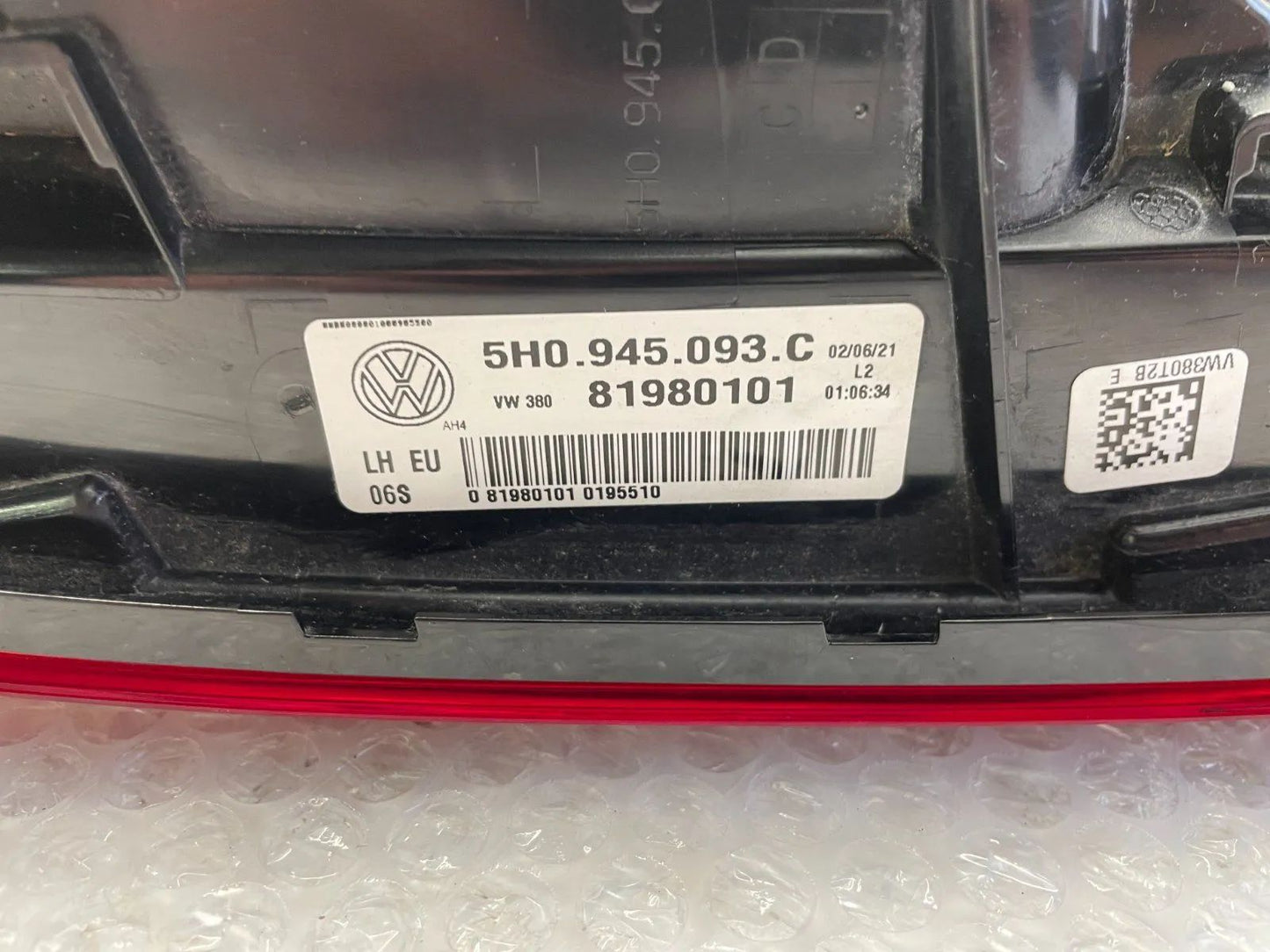 VW Golf 8 VIII Rückleuchte Heckleuchte hinten links 5H0945093C