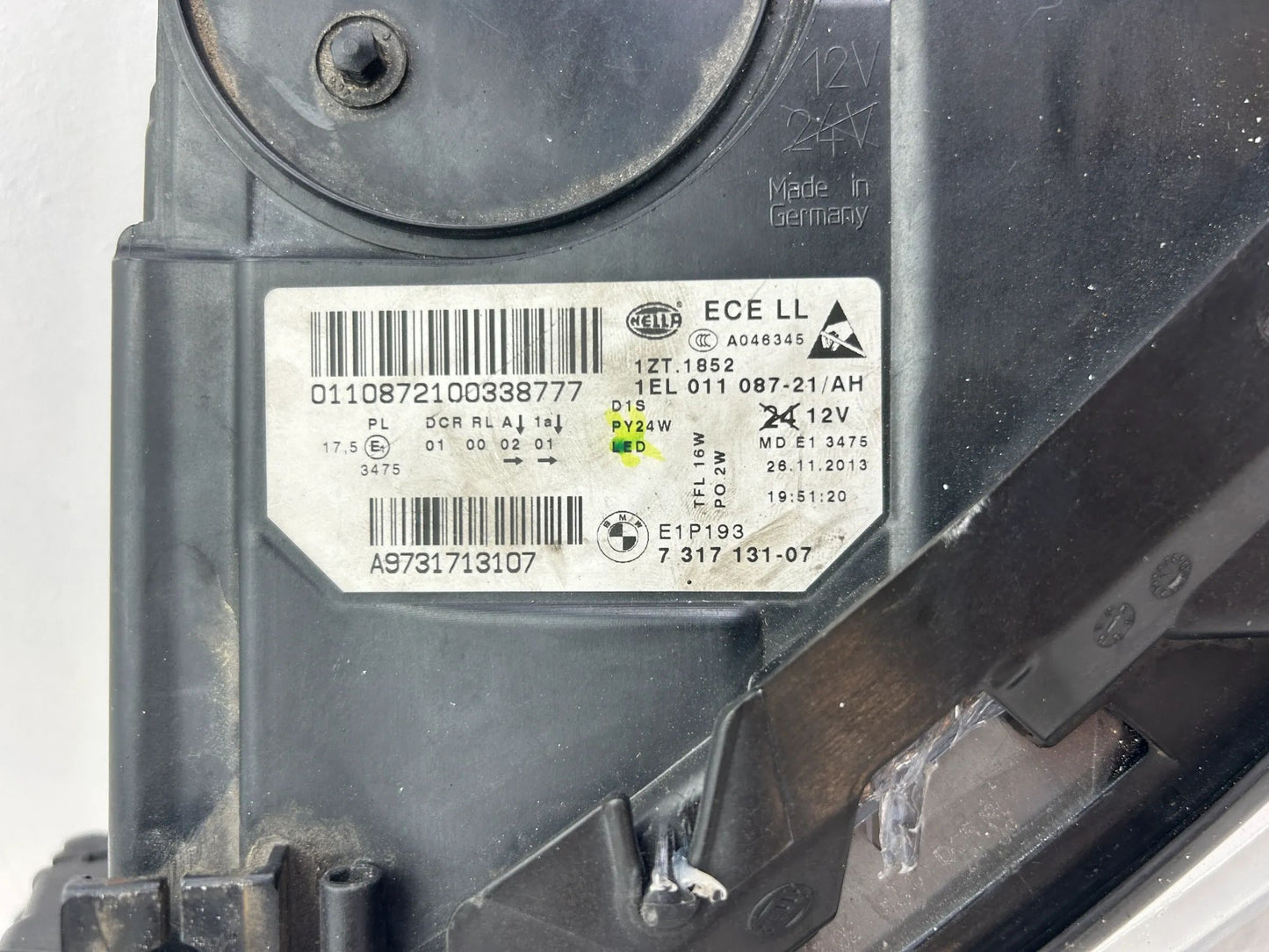 Original BMW 5er F10 F11 LCI Xenon Scheinwerfer links 7317131