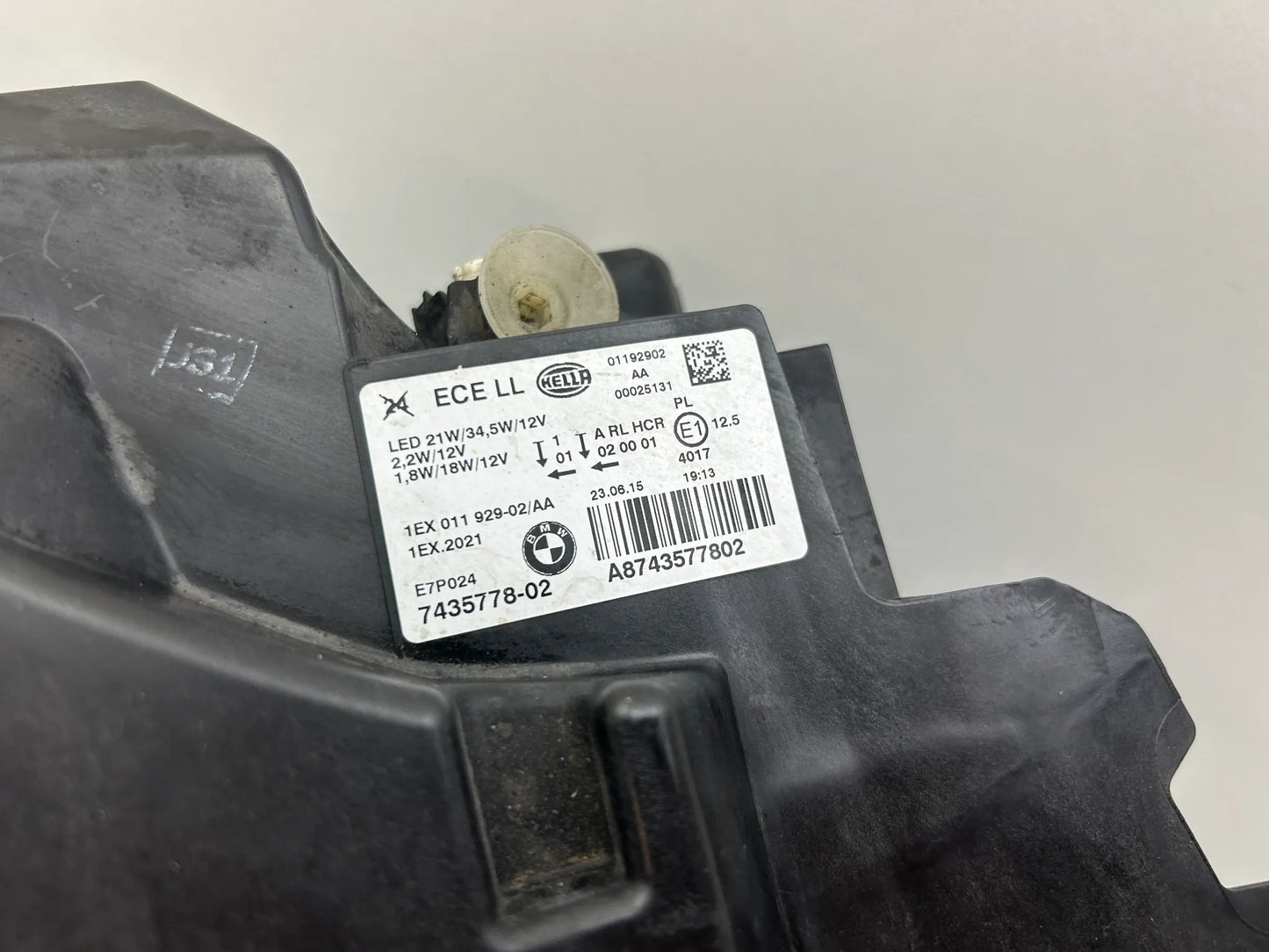 Original BMW 1er F20 F21 LED Scheinwerfer rechts 7435778