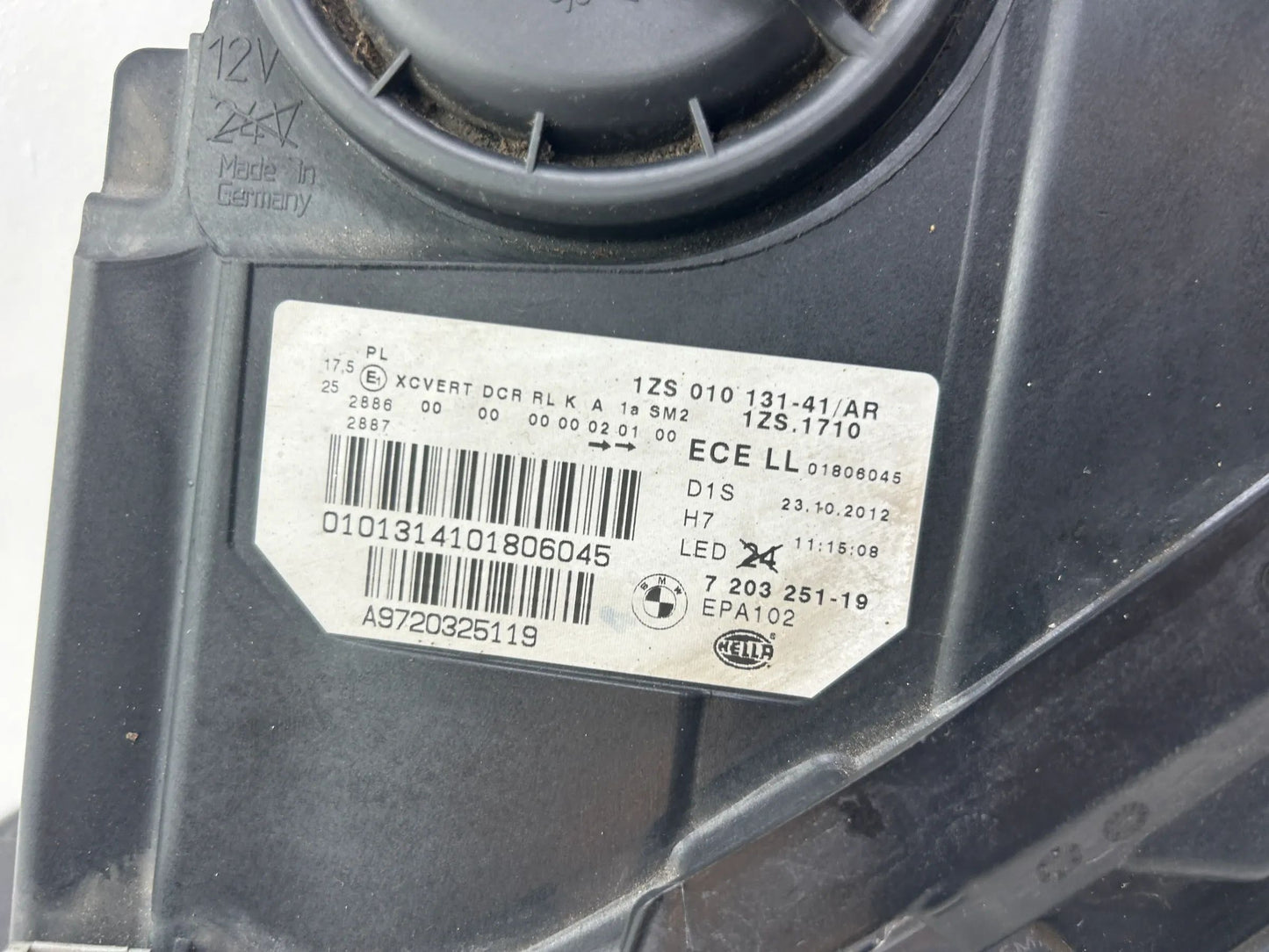 BMW 5er F10 F11 Xenon Scheinwerfer links Steuergeräte 7203251