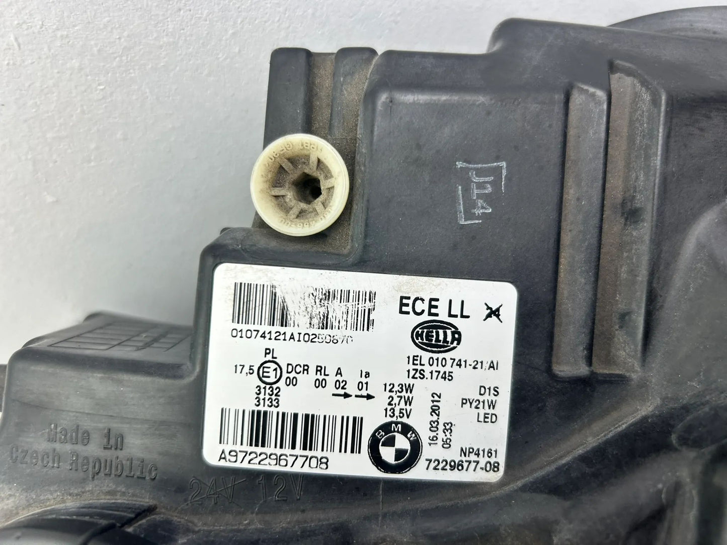 Original BMW 1er F20 F21 Xenon Scheinwerfer links 7229677