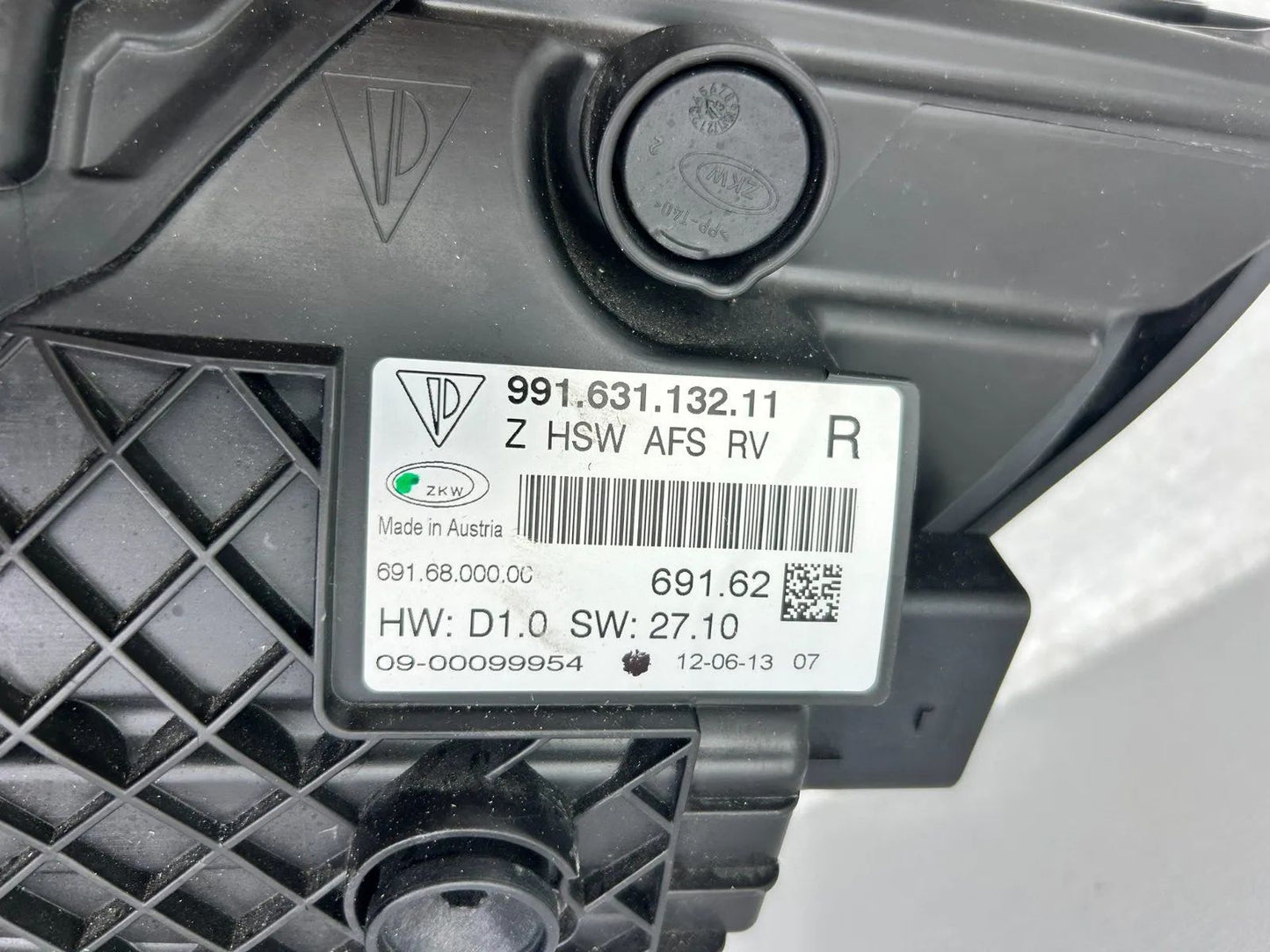 Porsche 911 991 Xenon Scheinwerfer links Kurvenlicht 99163113211