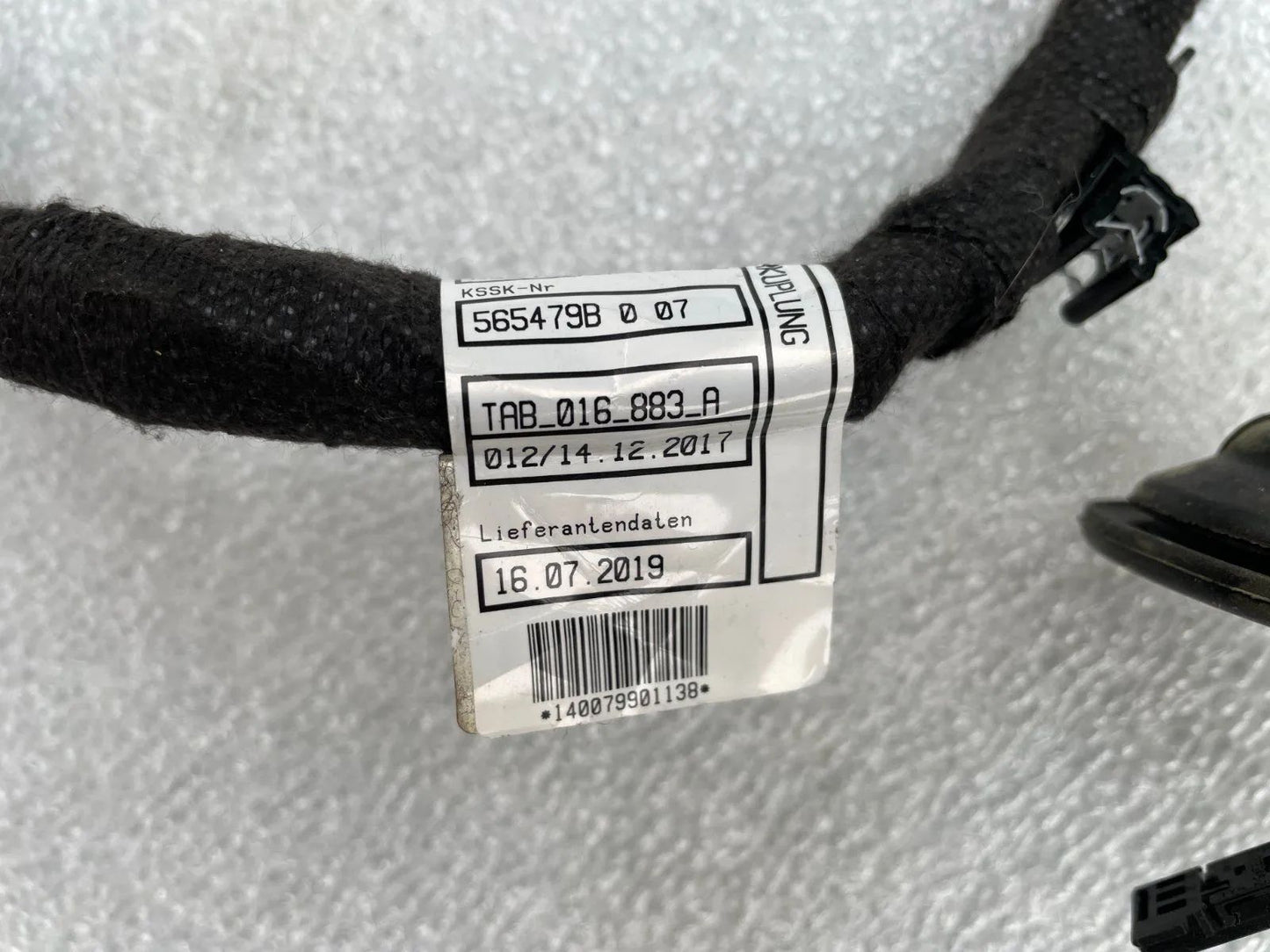 Original VW Touareg III Anhängerkupplung Kabelsatz 760971124E