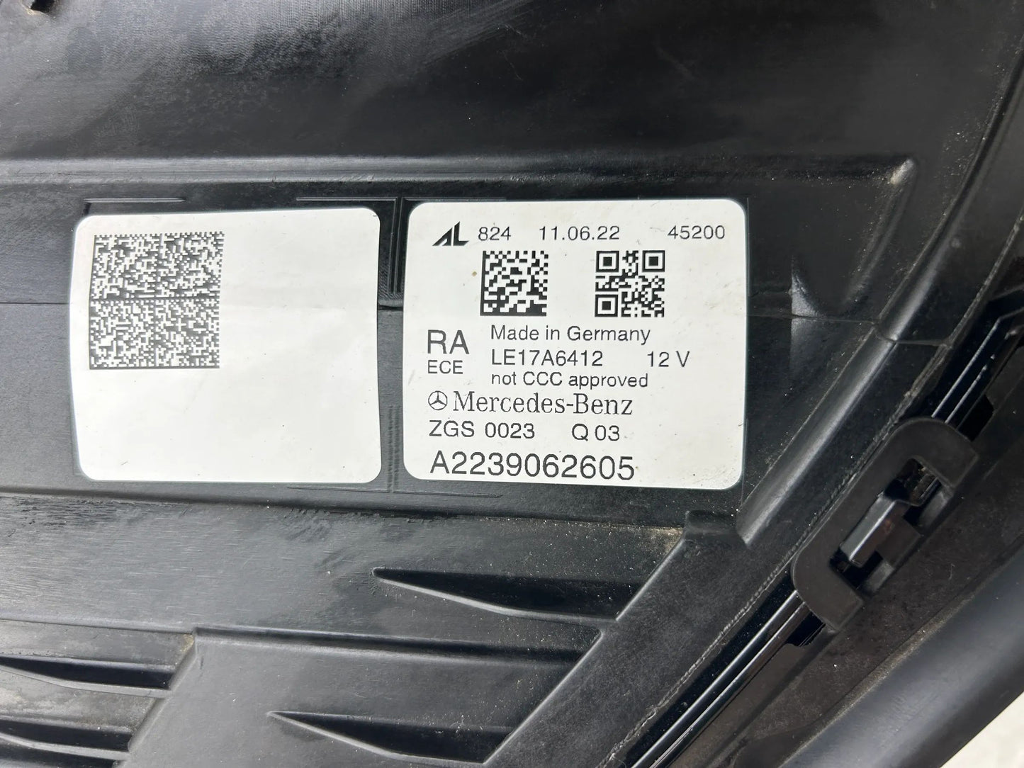 Mercedes W223 Multibeam LED Scheinwerfer rechts A2239062605