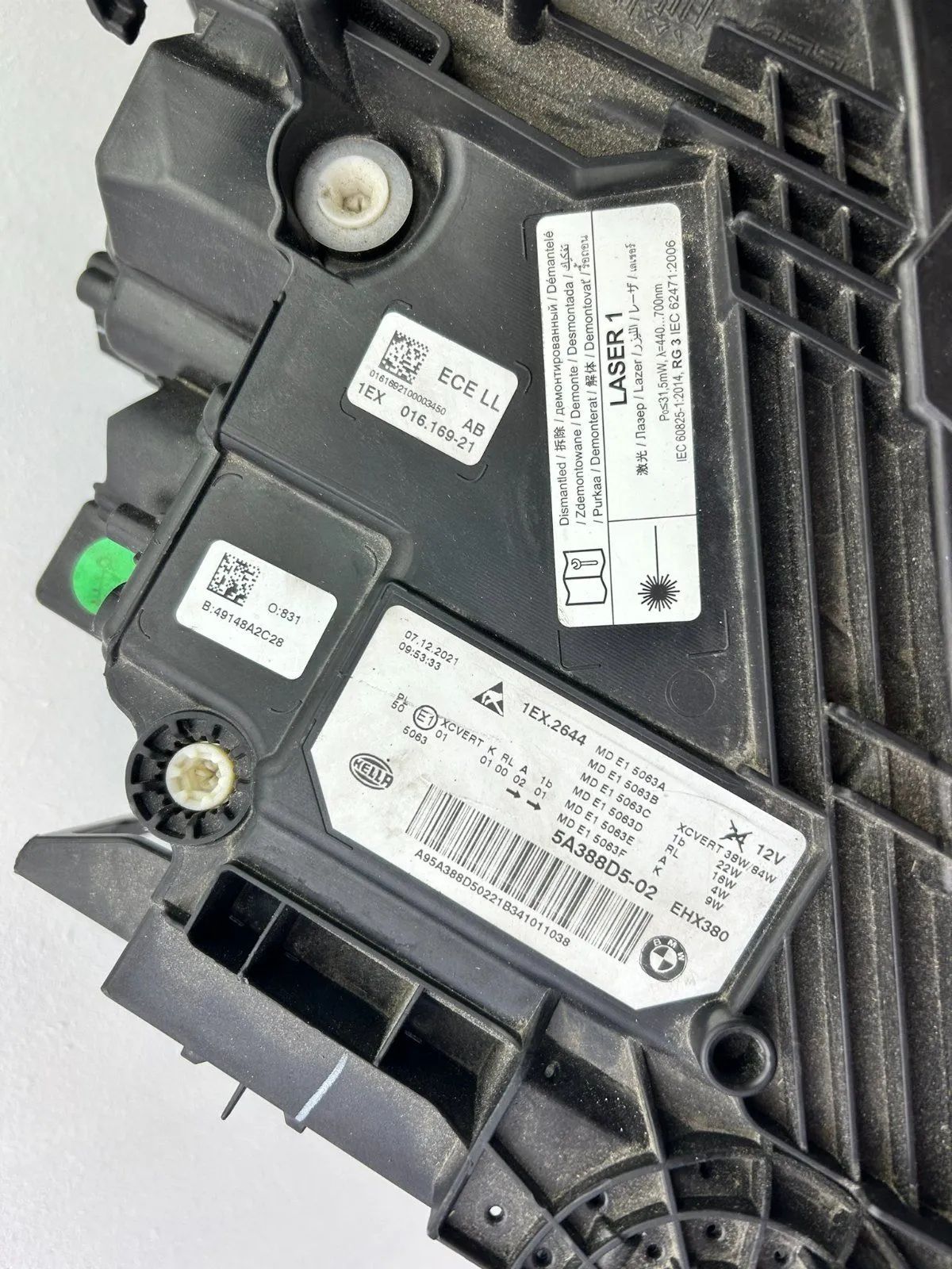 Original BMW 5er G30 G31 LED Laser Scheinwerfer links 5A388D5