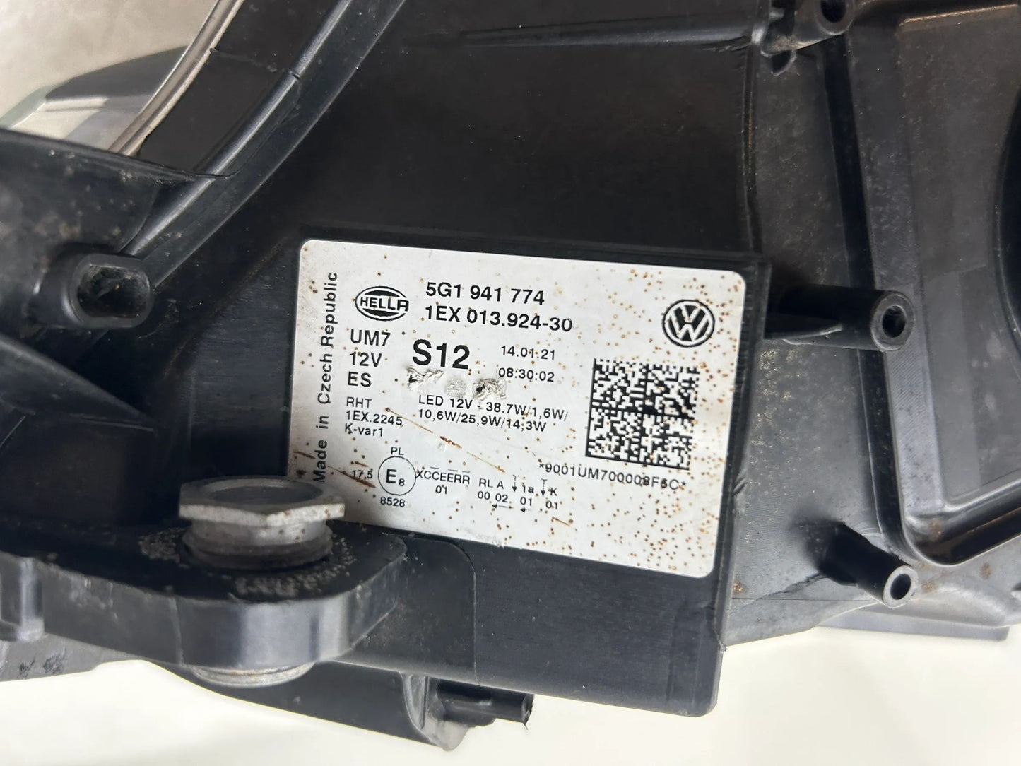 Original VW Golf VII 7 LED Scheinwerfer rechts 5G1941774