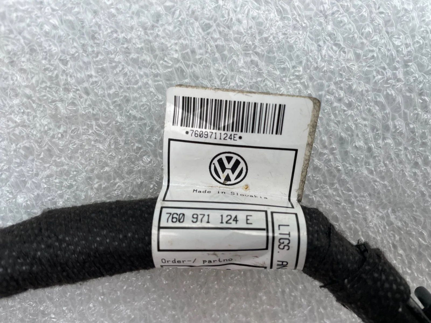 Original VW Touareg III Anhängerkupplung Kabelsatz 760971124E