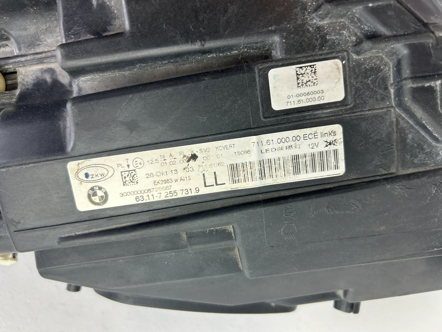BMW 6er F12 F13 F06 Adaptive LED Scheinwerfer links 7255731