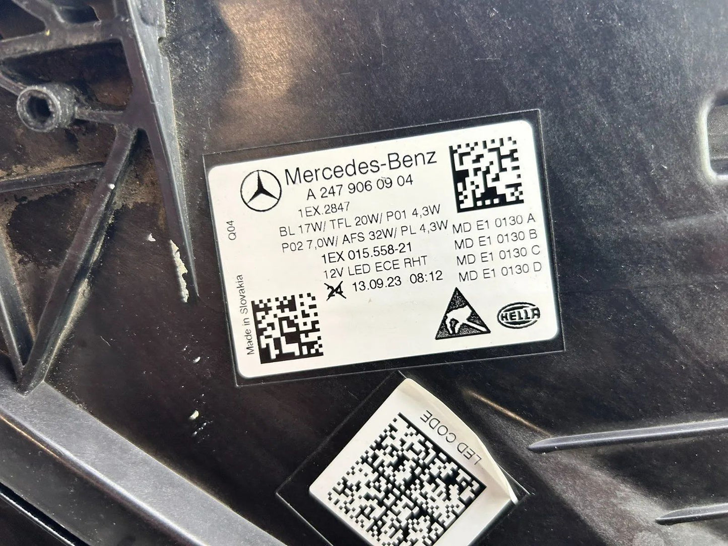 Mercedes B-Klasse W247 LED Scheinwerfer links A2479060904