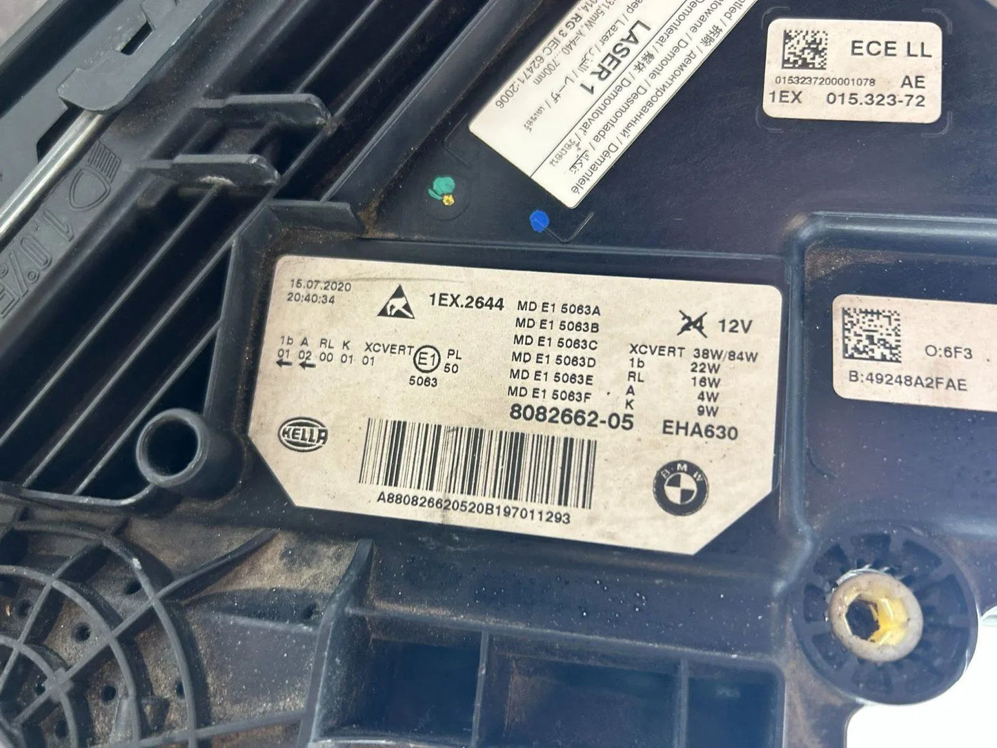 Original BMW 5er G30 G31 LED Laser Scheinwerfer rechts 8082662