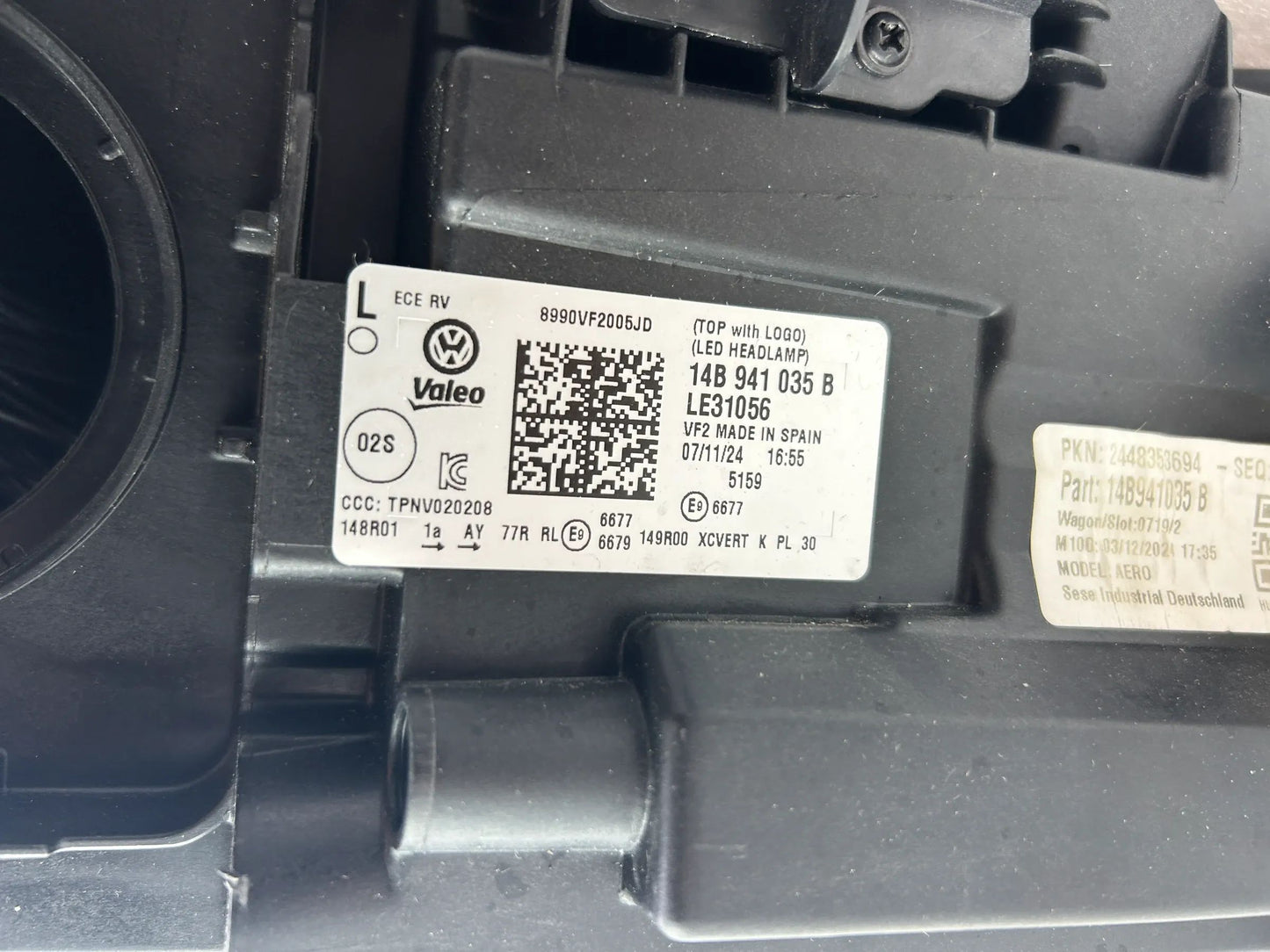 Original VW ID7 ID.7 IQ LED Scheinwerfer links 14B941035B